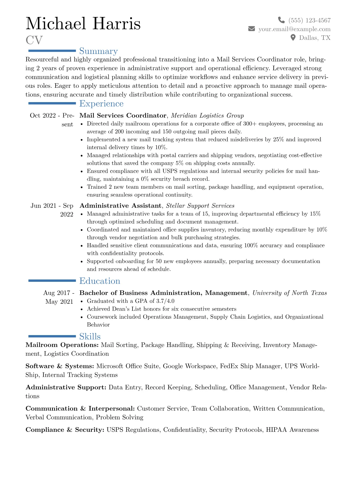 Career changer version - Page 1