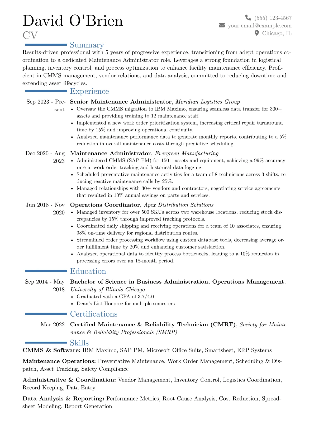 Career changer version - Page 1