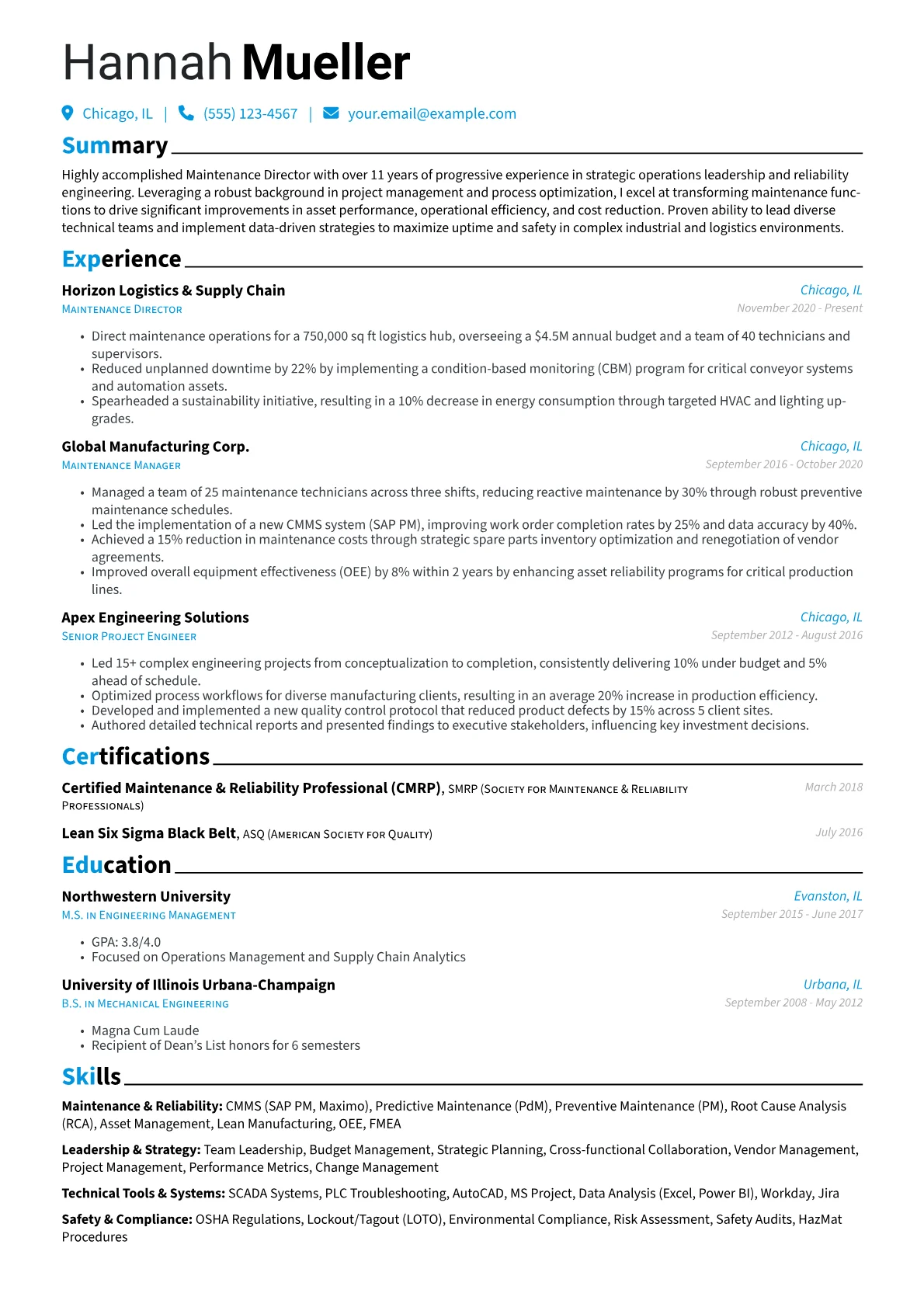 Career changer version - Page 1