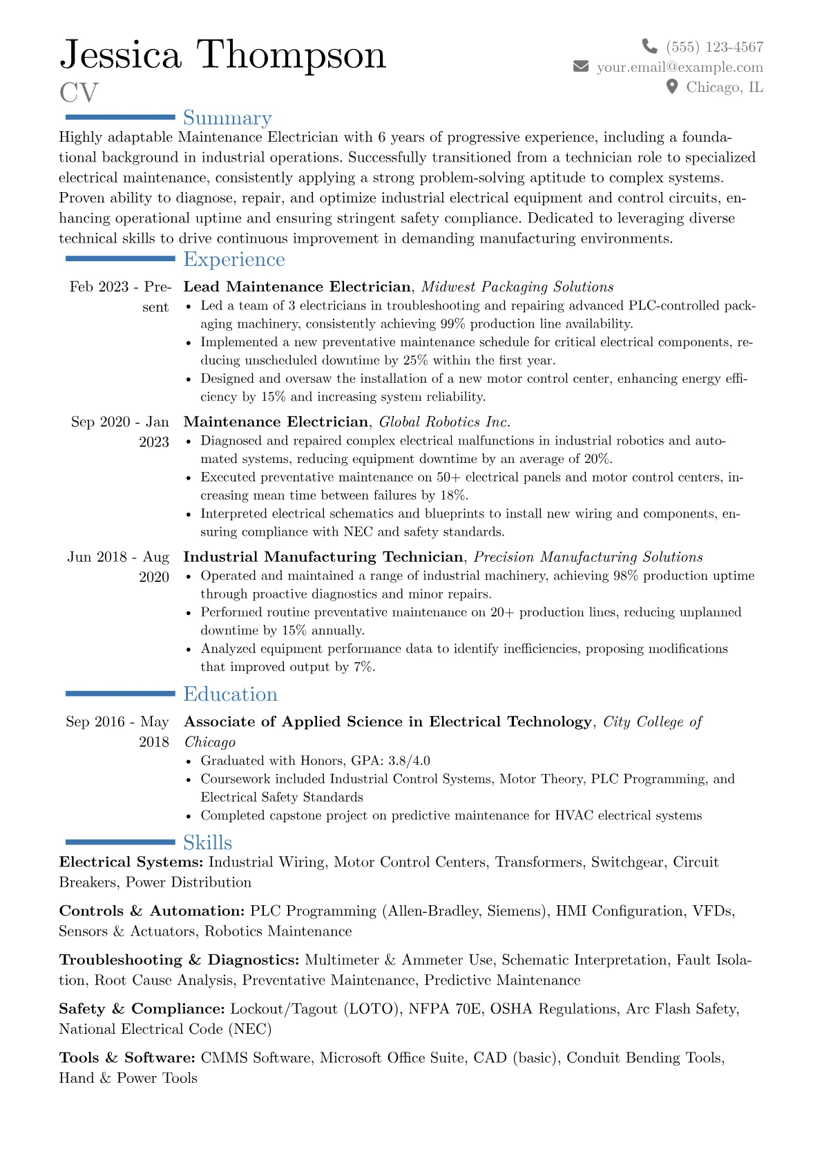Career changer version - Page 1