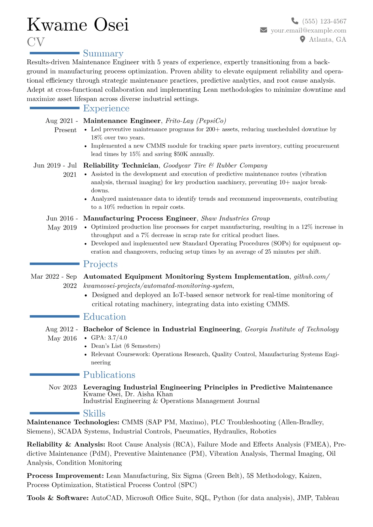 Career changer version - Page 1