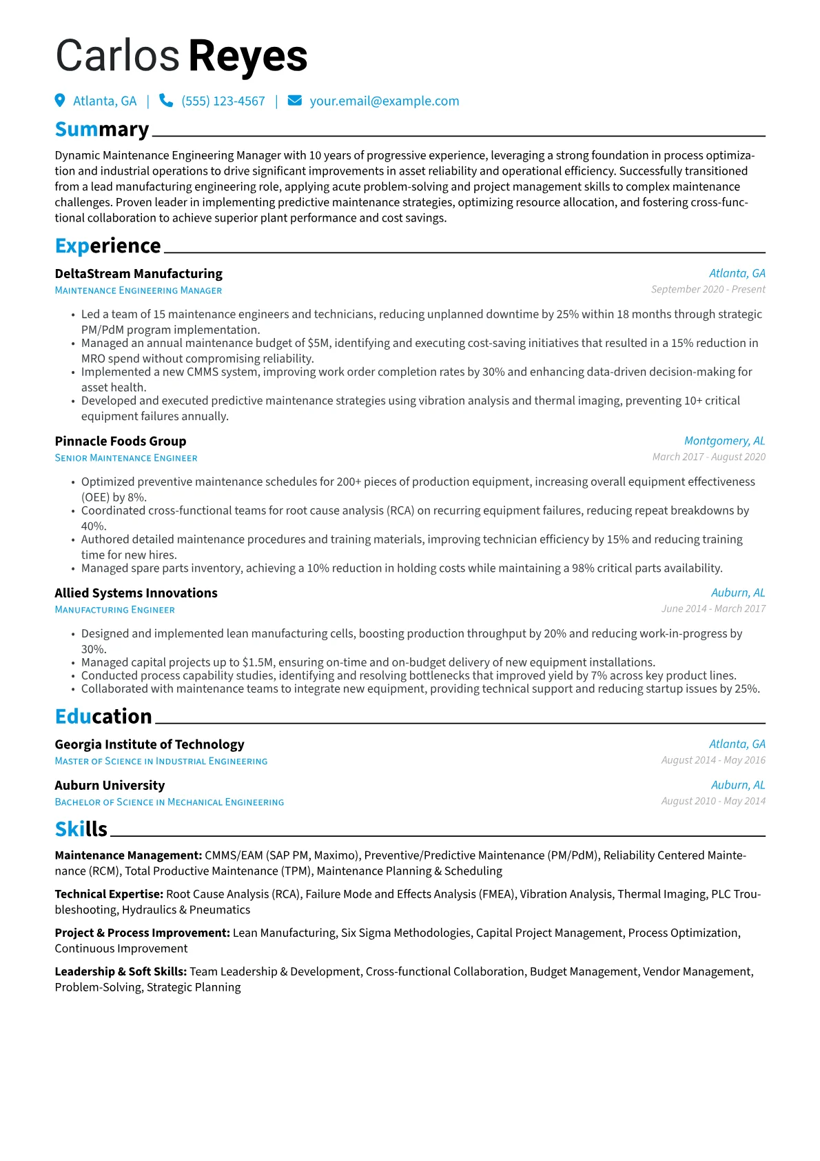 Career changer version - Page 1