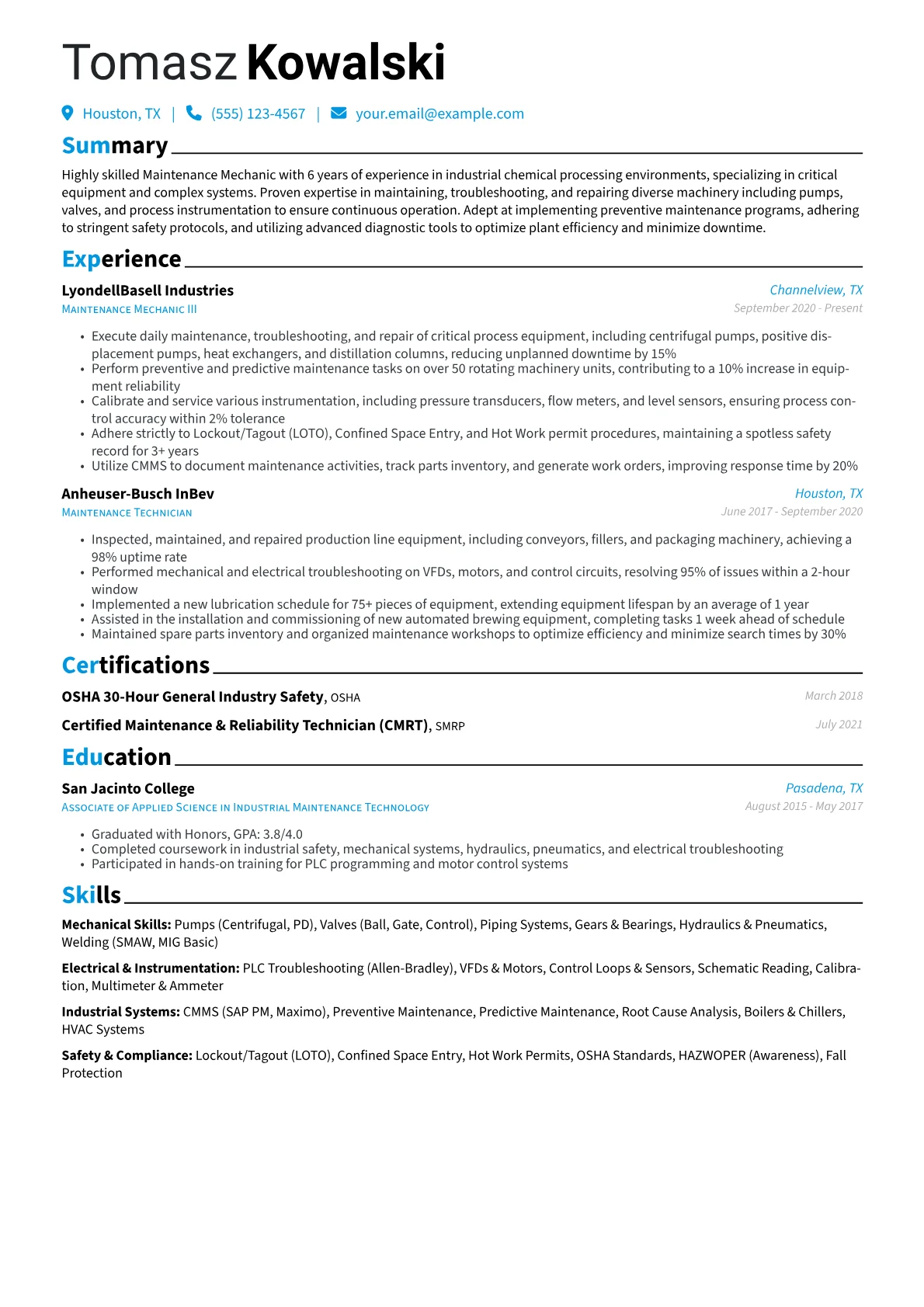 Mid-level Maintenance version - Page 1