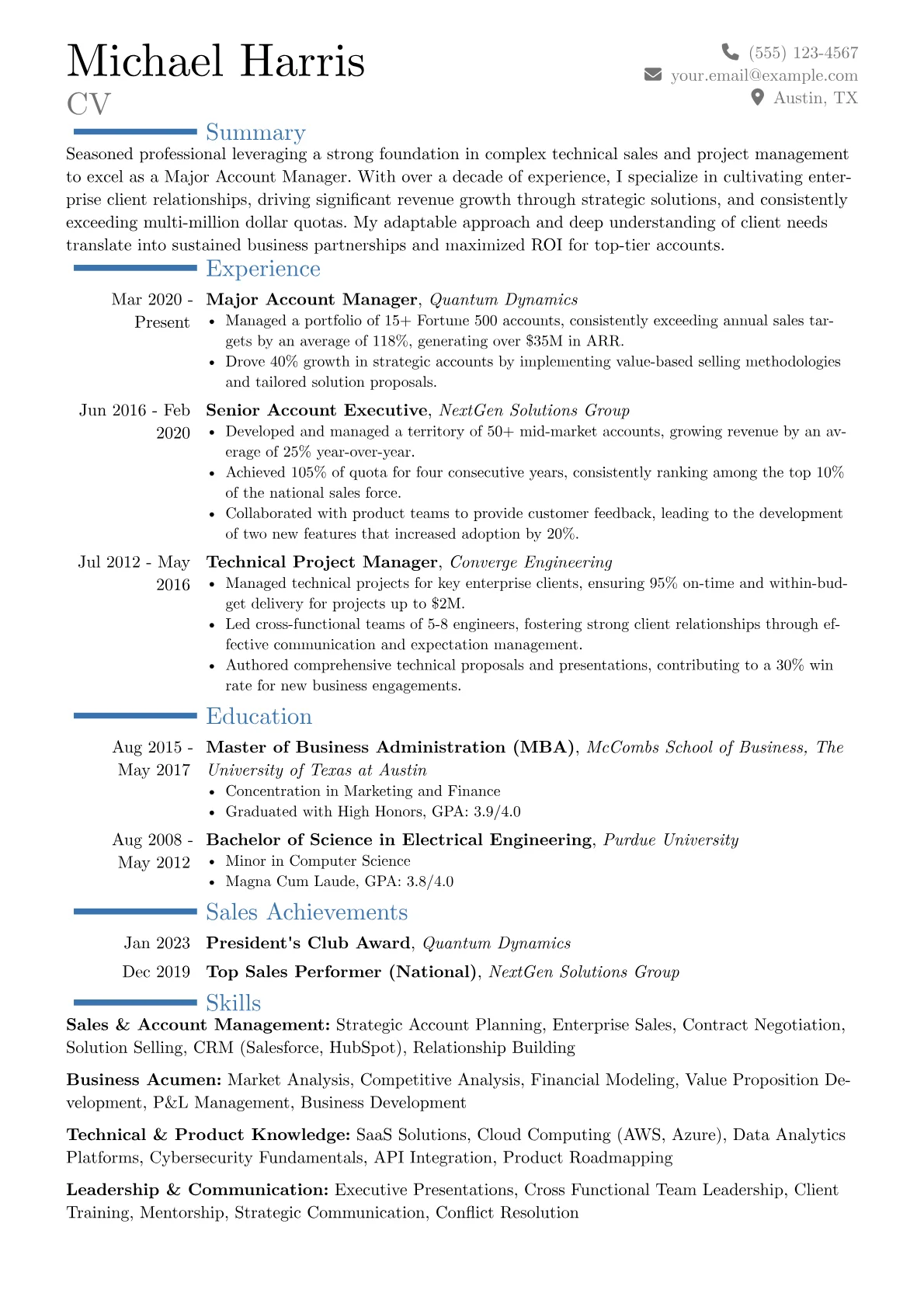 Career changer version - Page 1