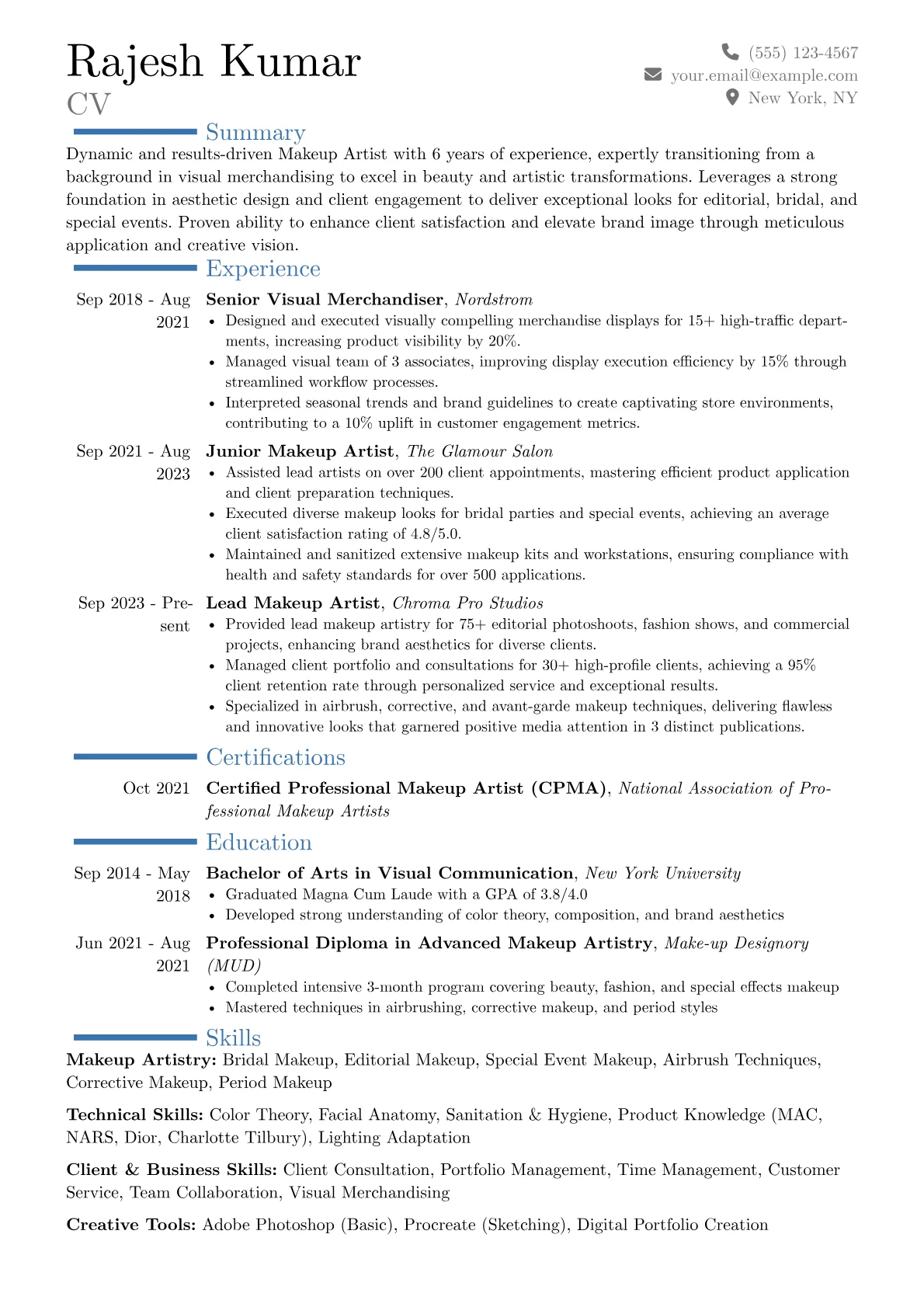 Career changer version - Page 1