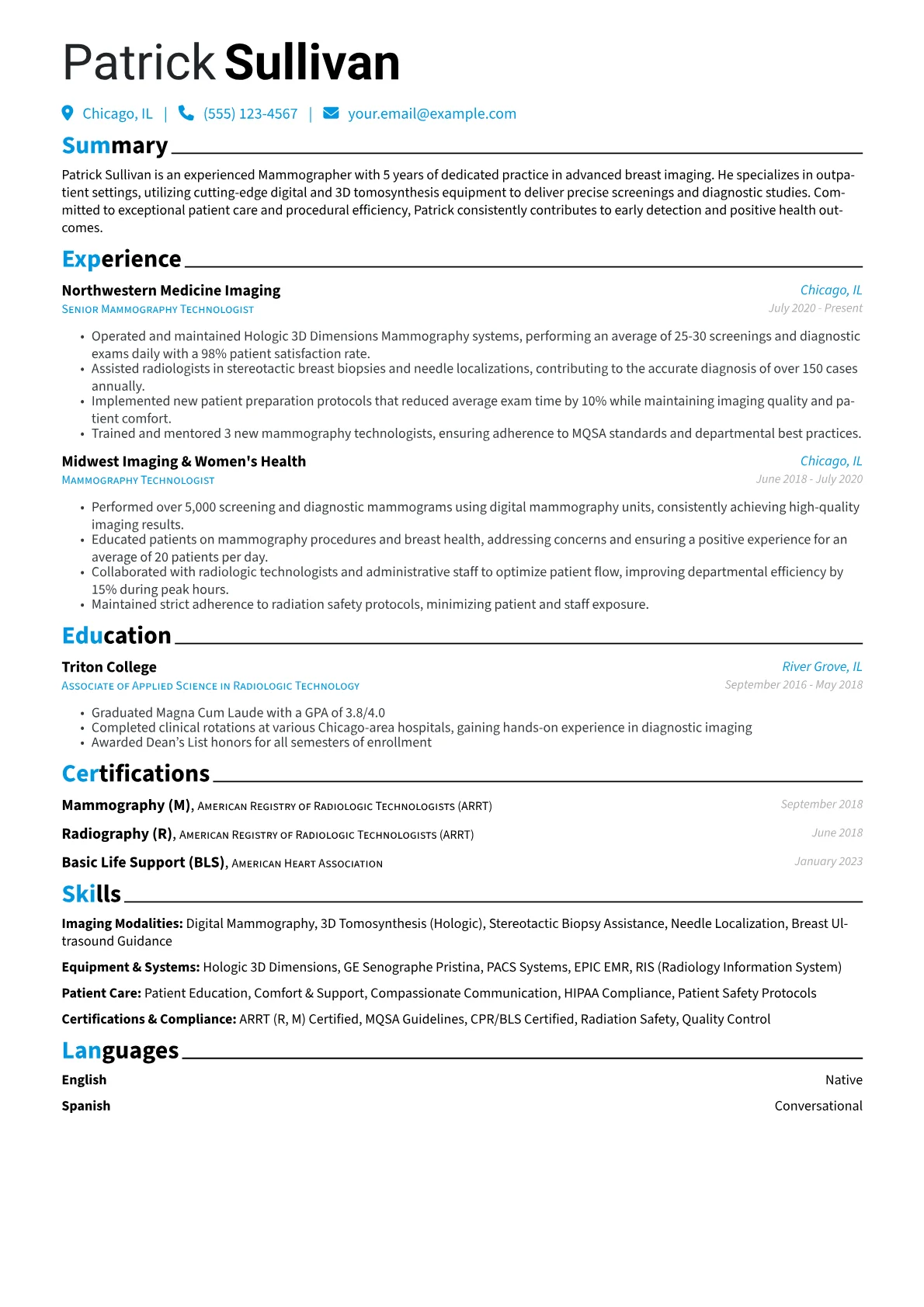 Specialized Outpatient version - Page 1
