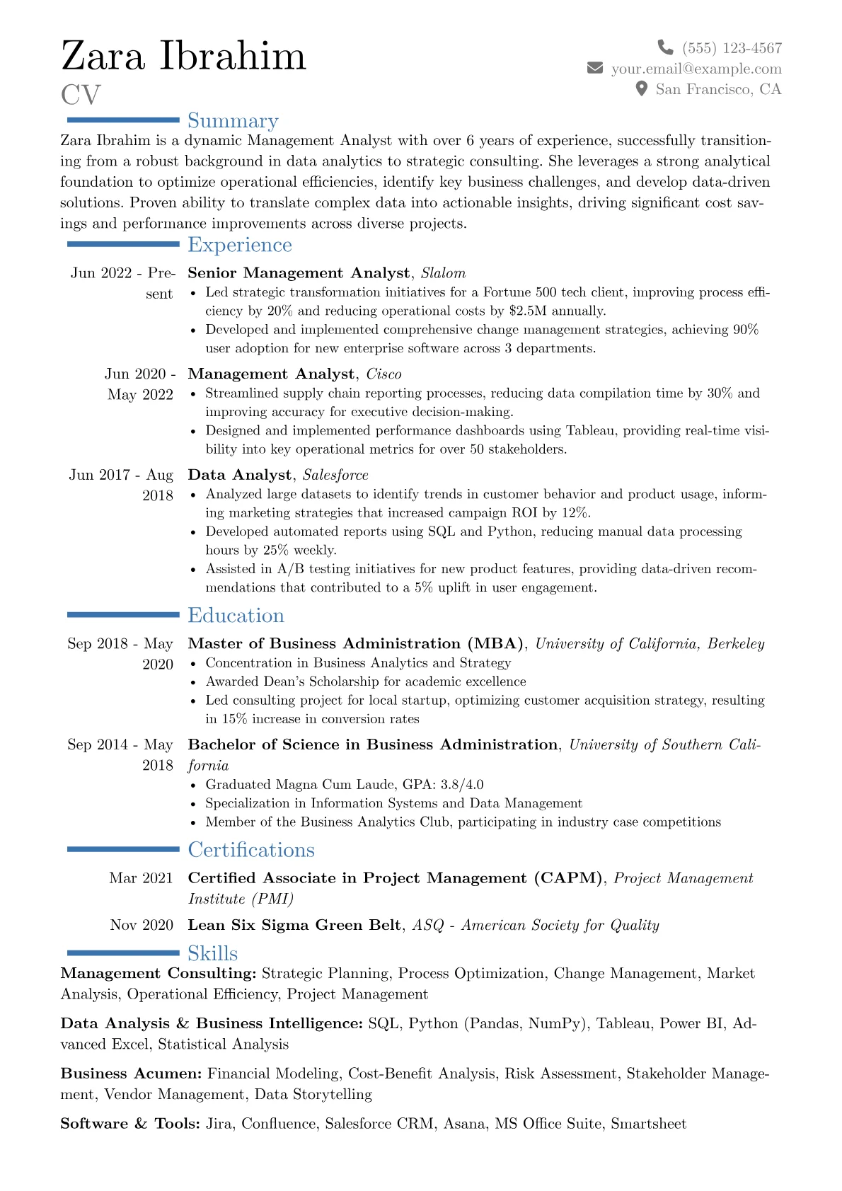 Career changer version - Page 1