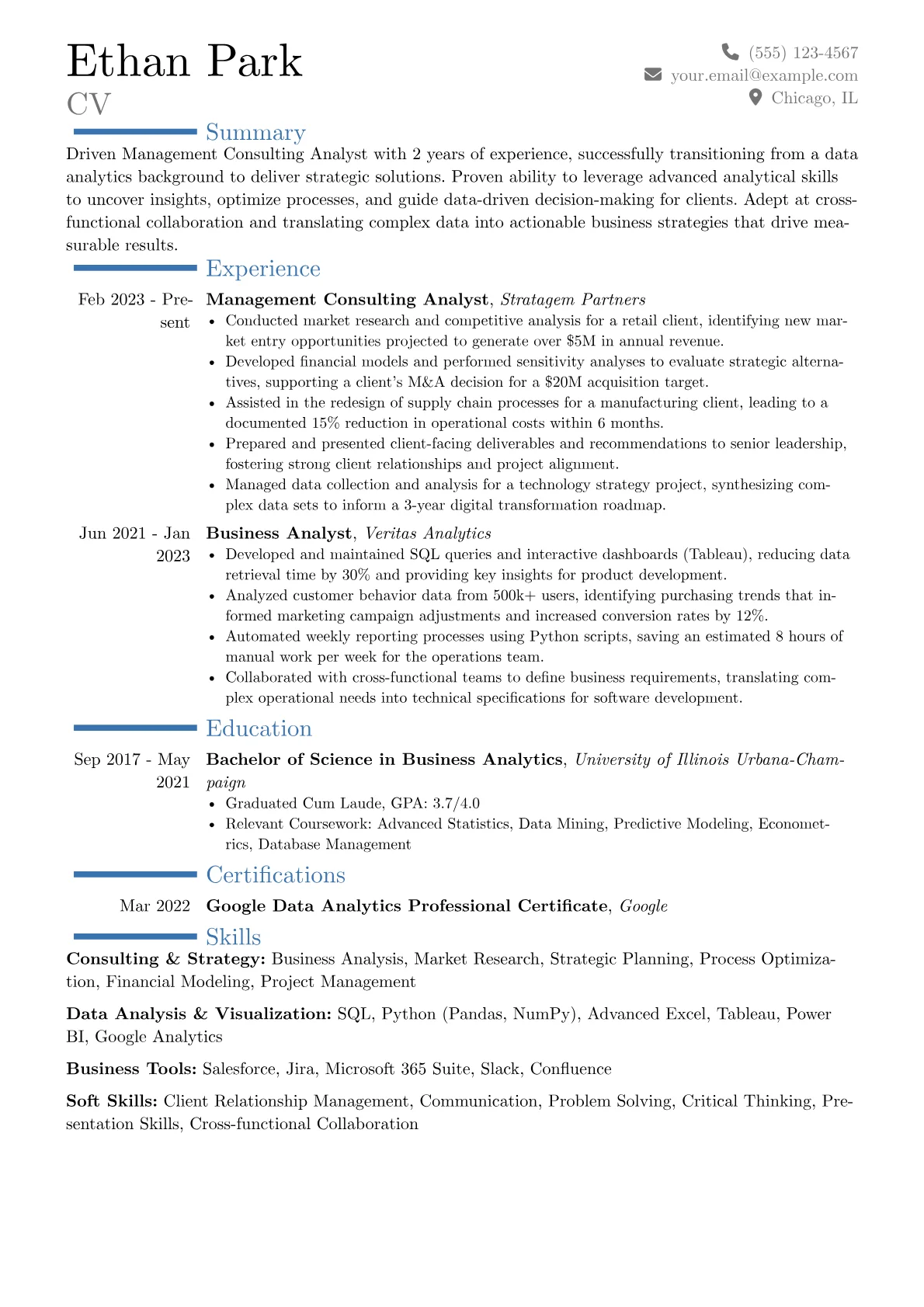 Career changer version - Page 1