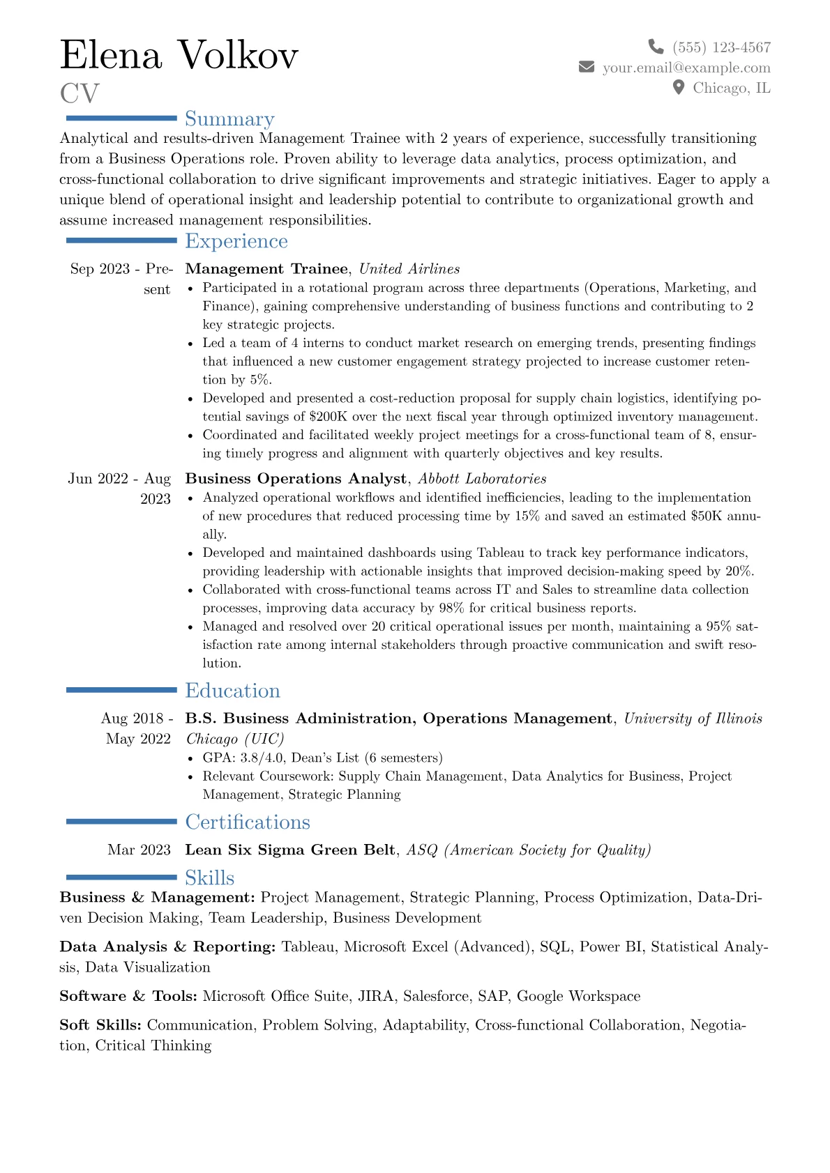 Career changer version - Page 1