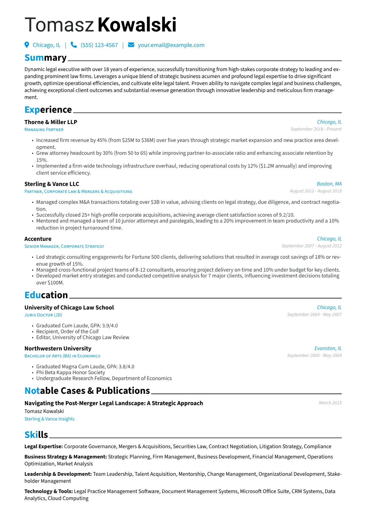 Career changer version - Page 1