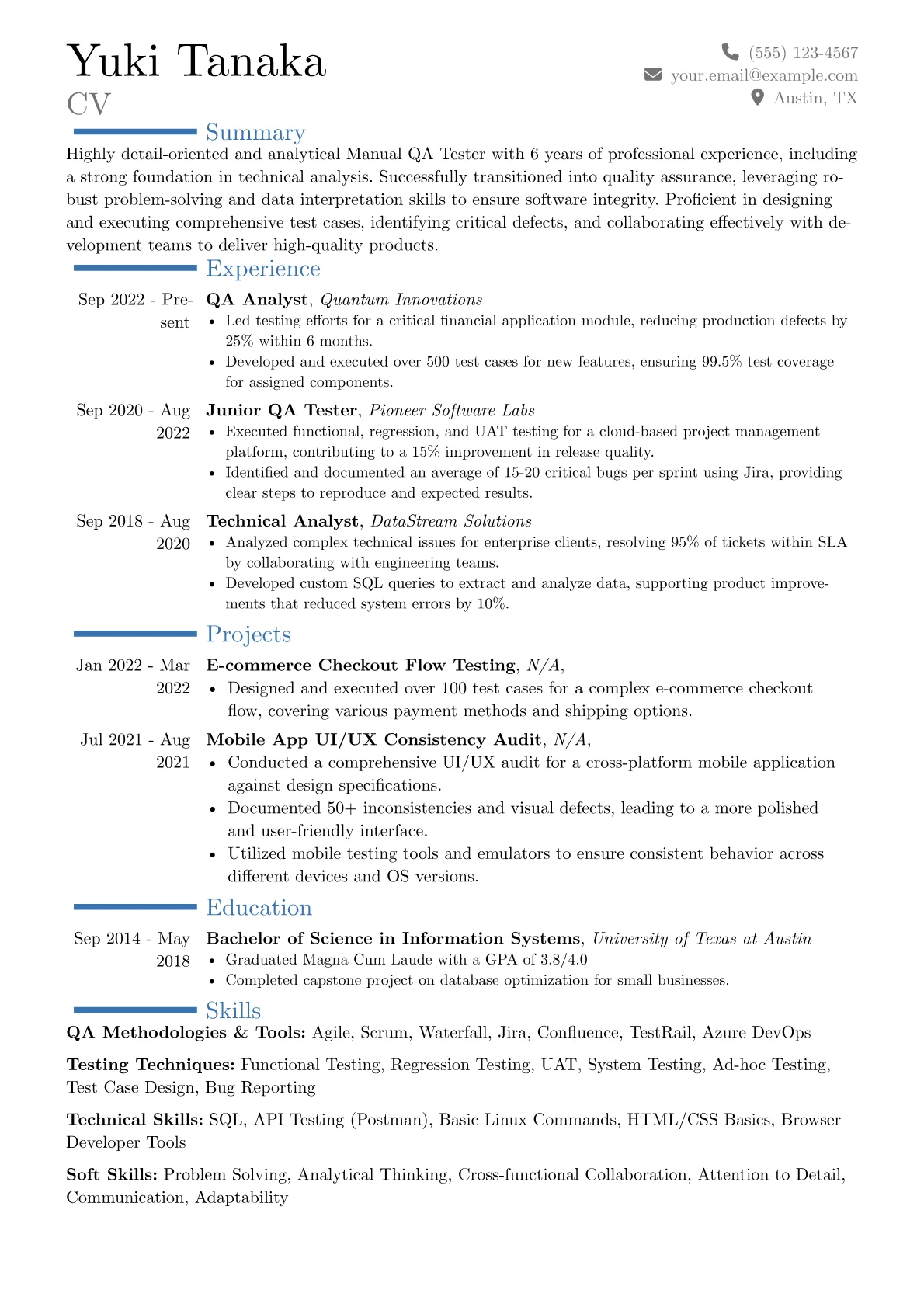Career changer version - Page 1