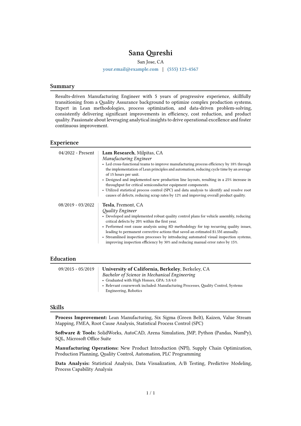 Career changer version - Page 1