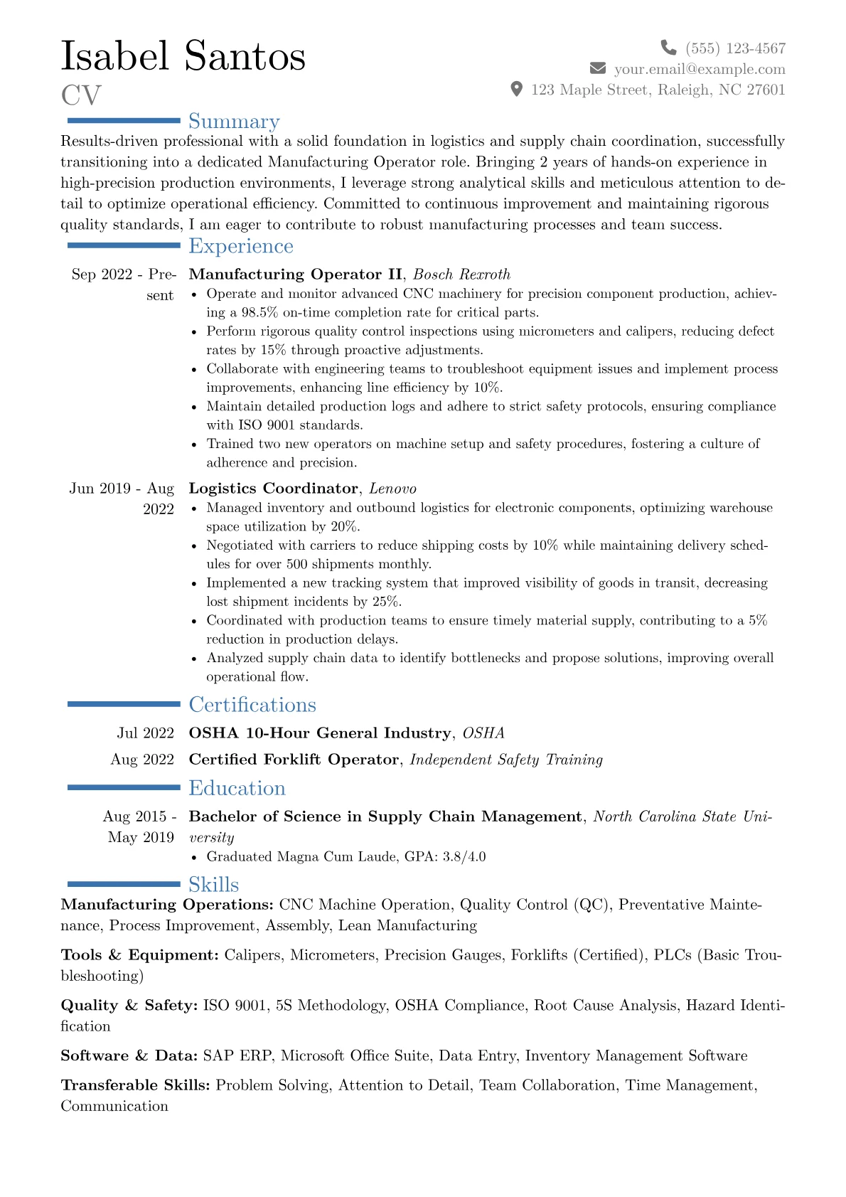 Career changer version - Page 1