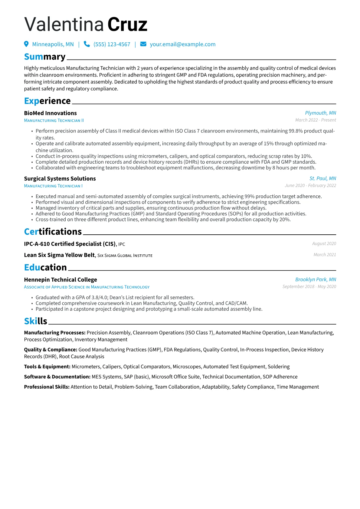 Medical Device version - Page 1