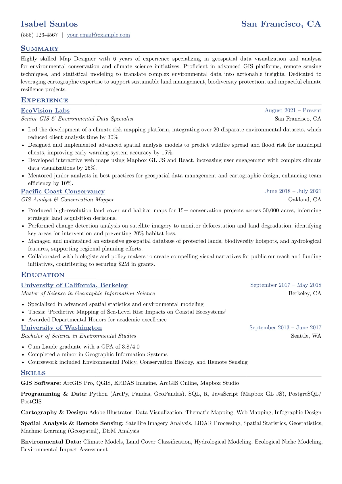 Environmental GIS version - Page 1
