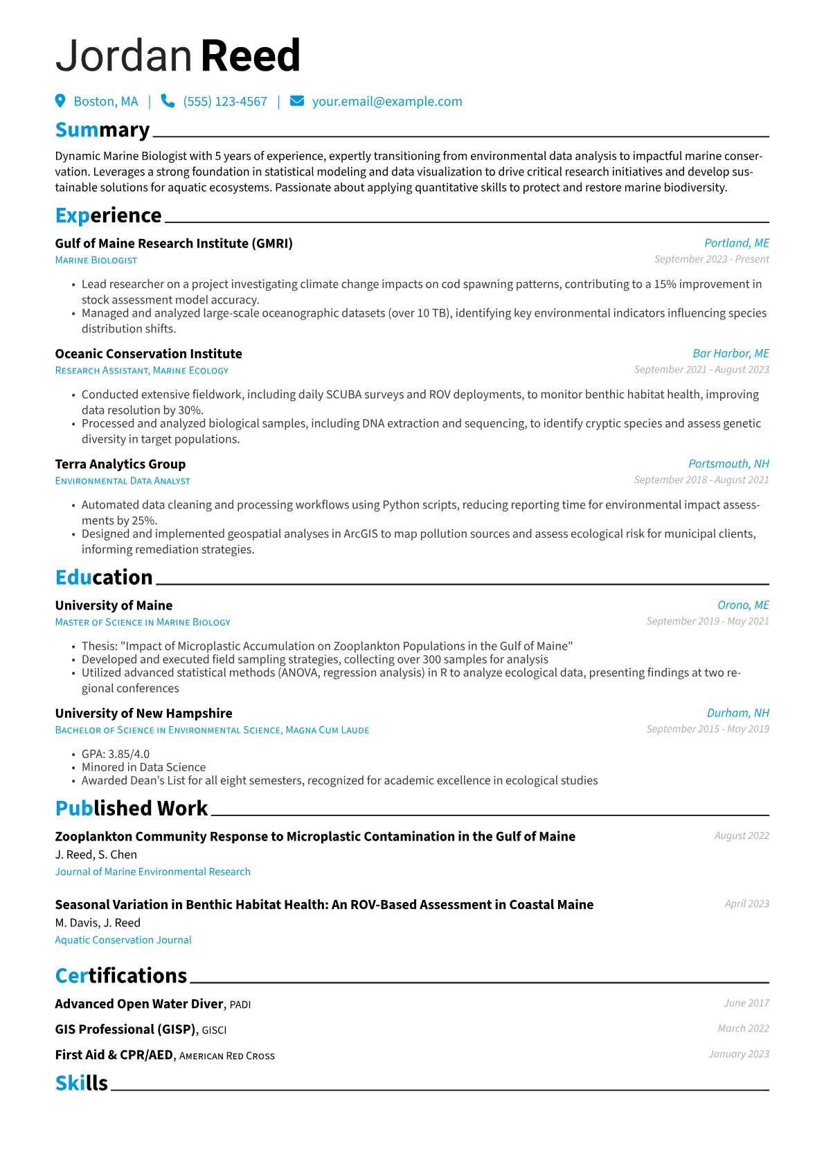 Career changer version - Page 1