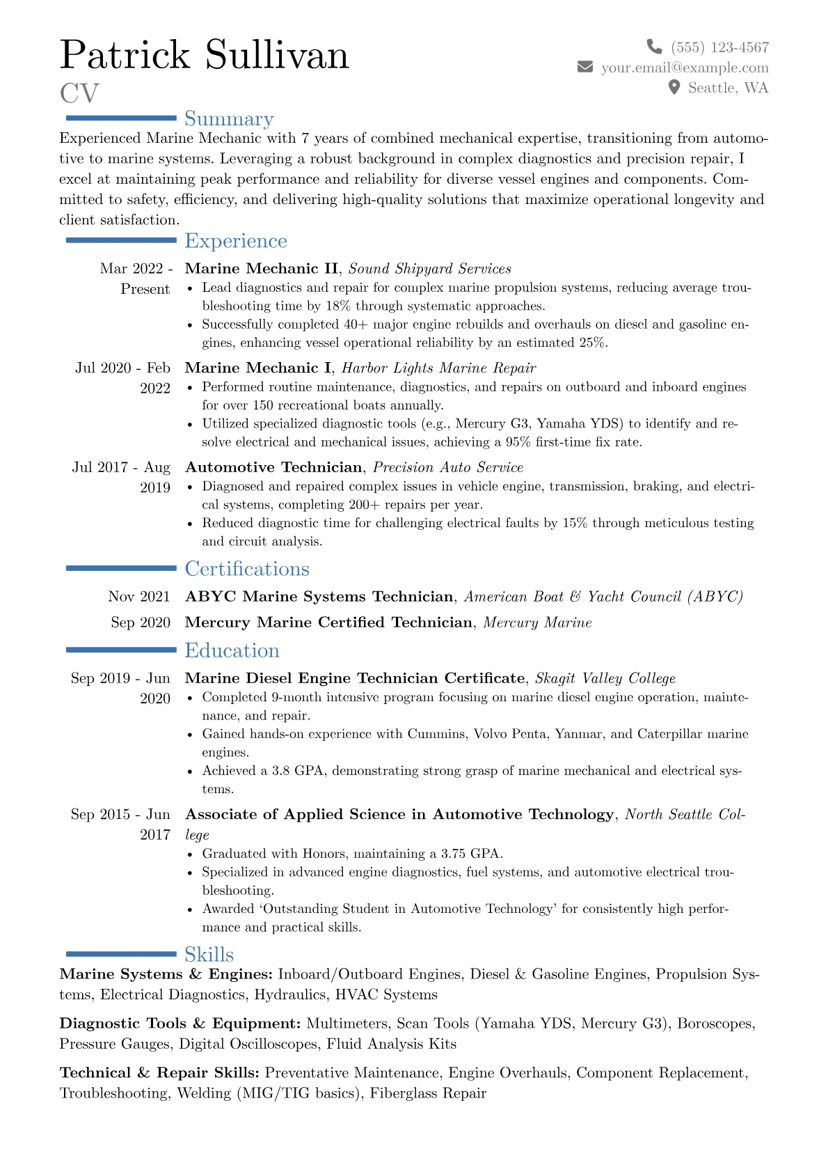 Career changer version - Page 1