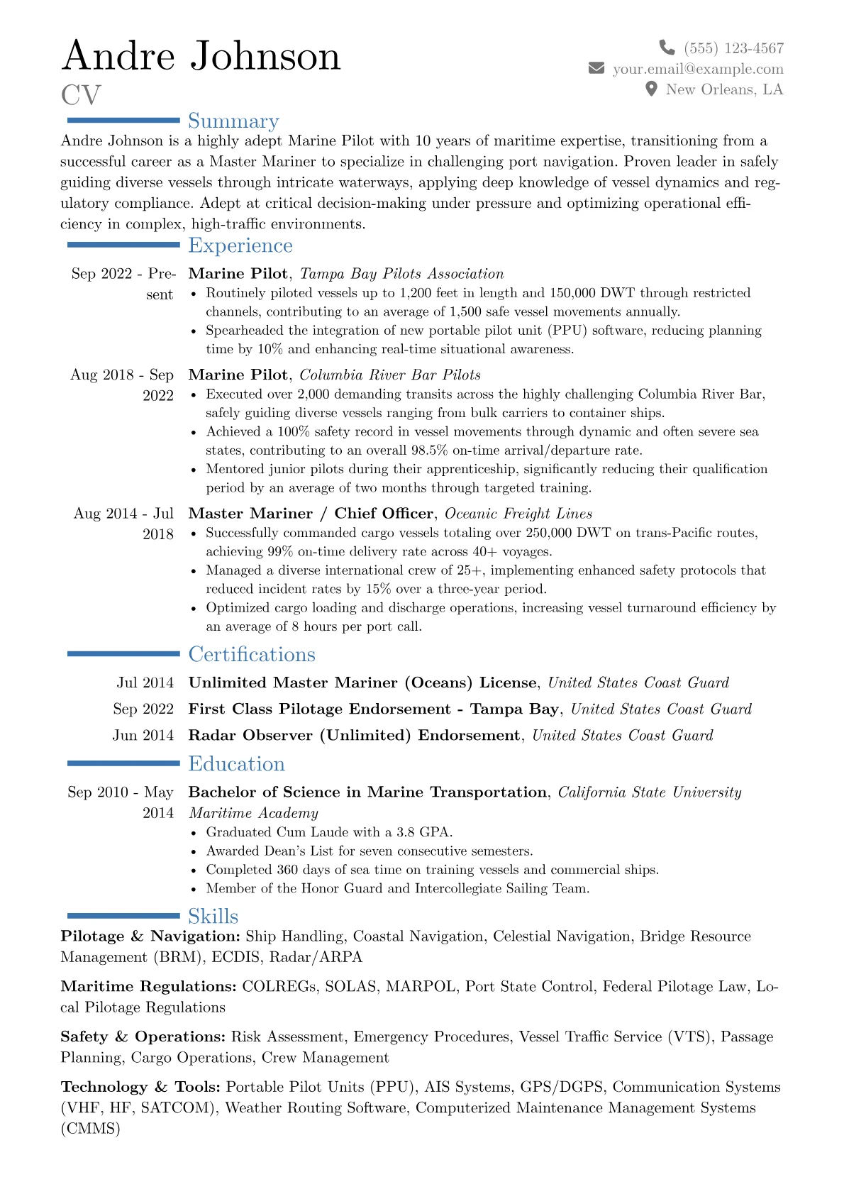 Career changer version - Page 1