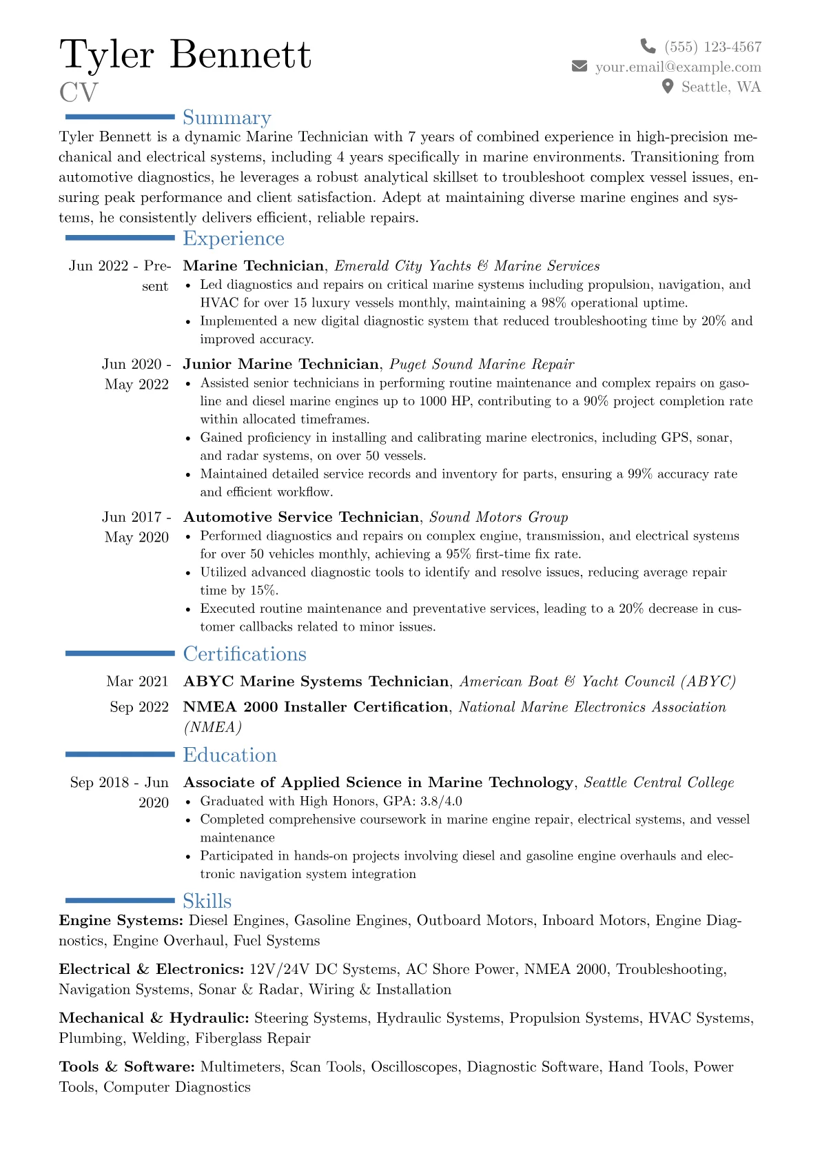 Career changer version - Page 1
