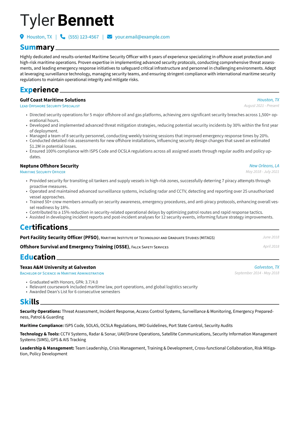 Maritime Security version - Page 1