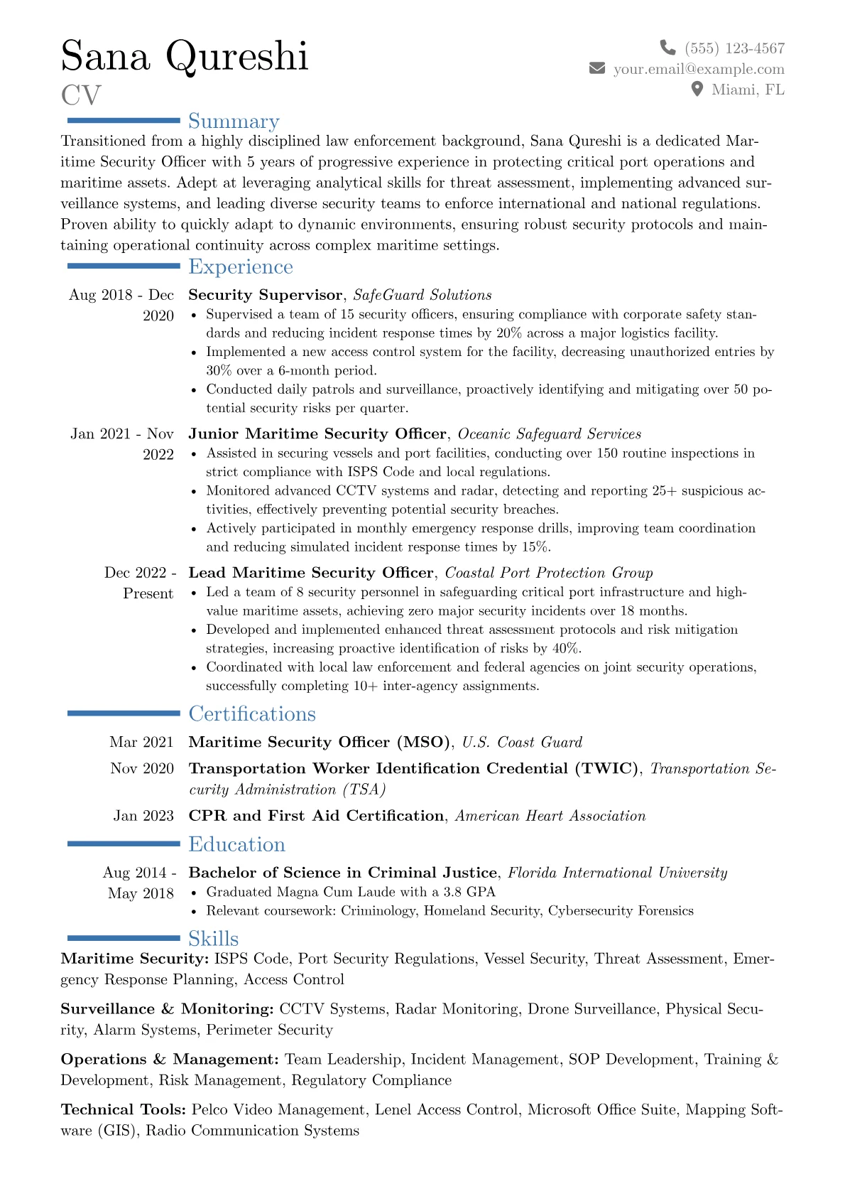 Career changer version - Page 1