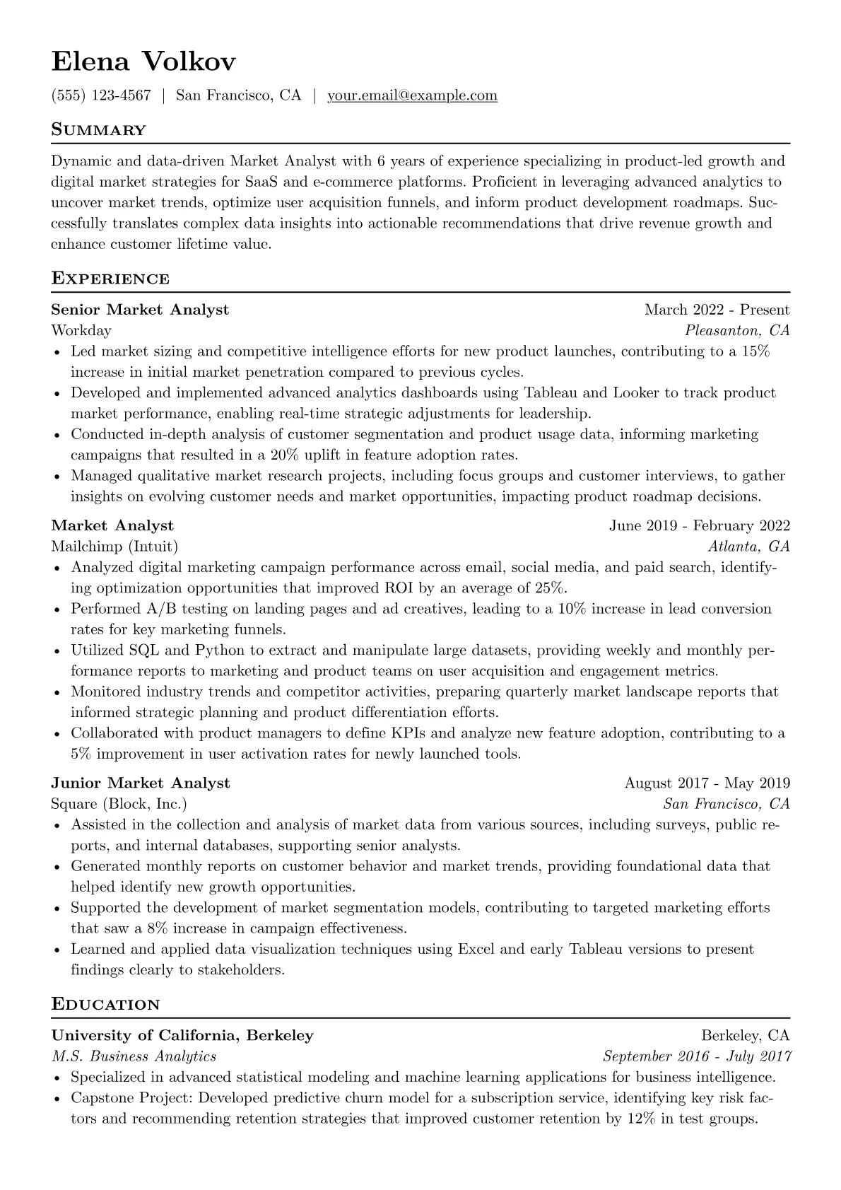Product-Focused Tech version - Page 1