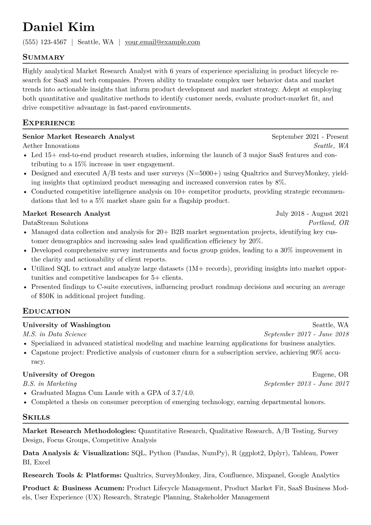Tech/SaaS Product version - Page 1
