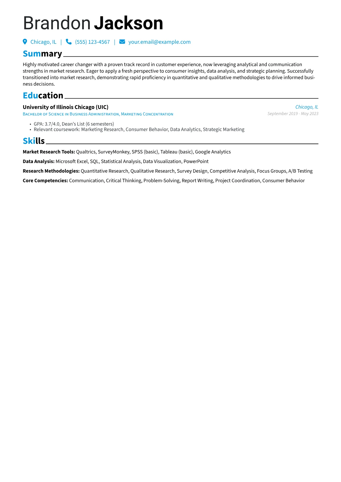 Career changer version - Page 1