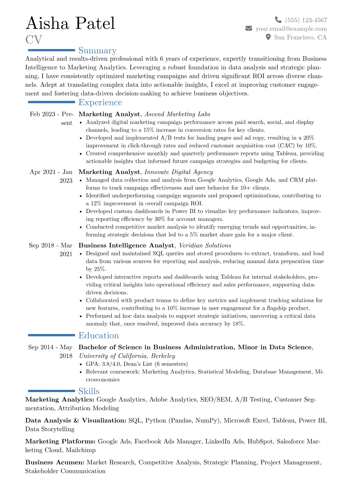 Career changer version - Page 1
