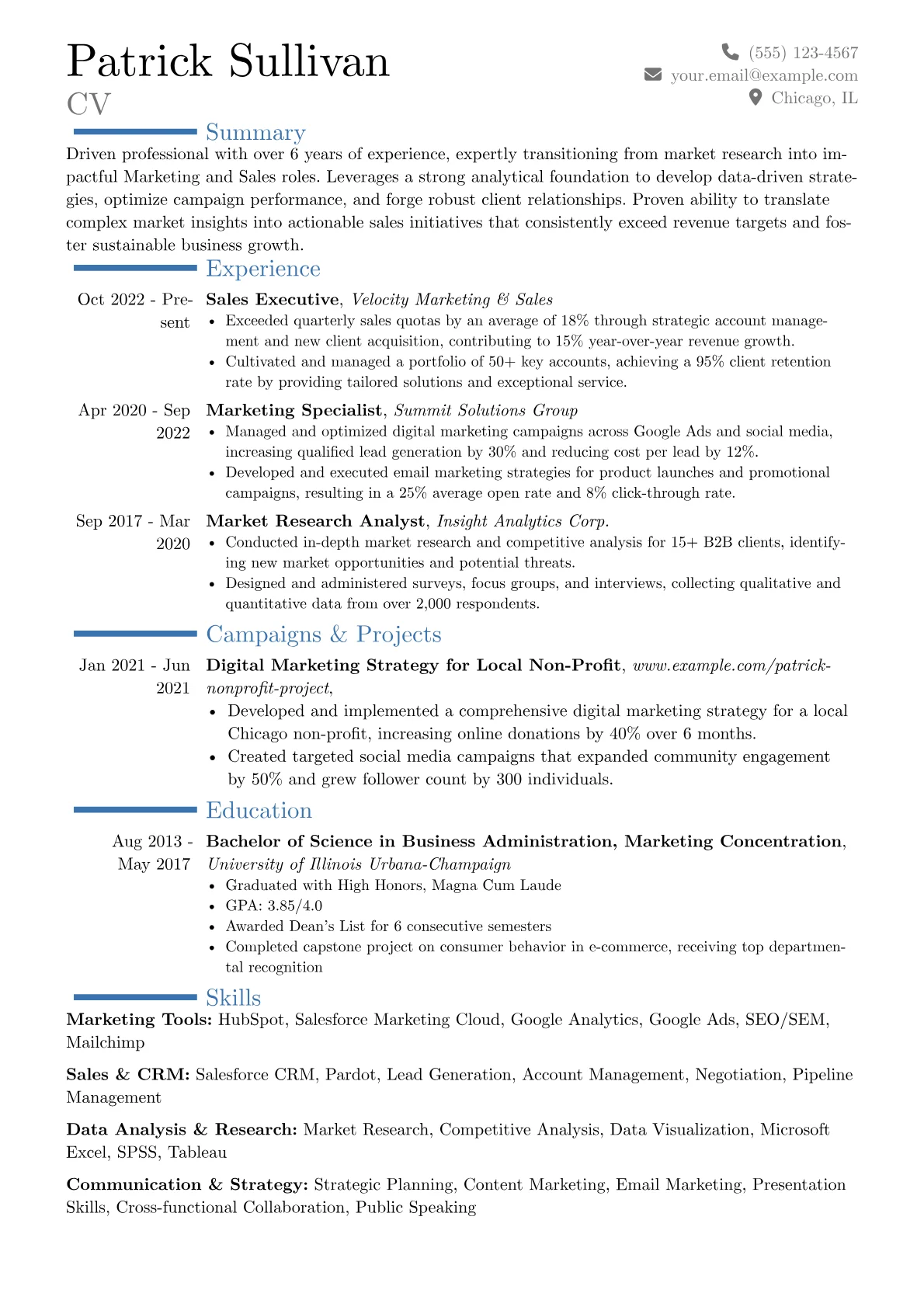 Career changer version - Page 1