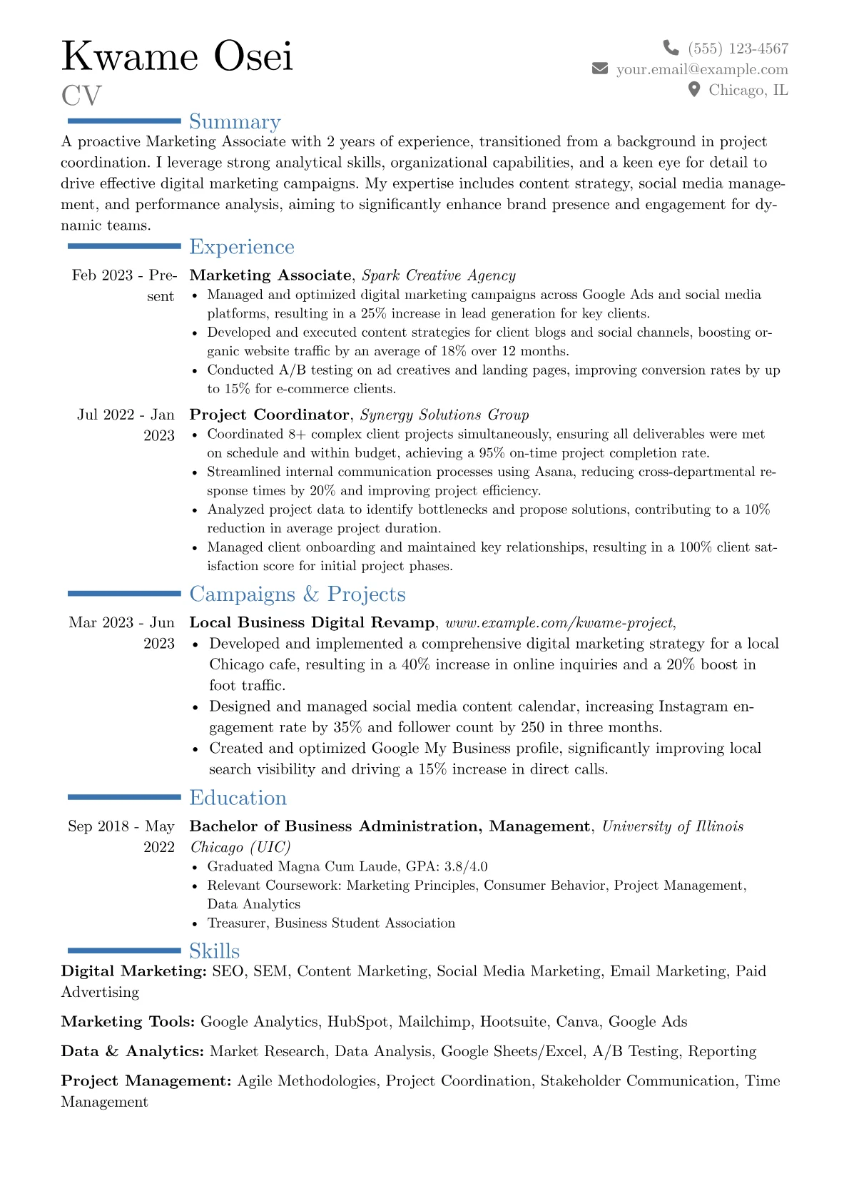 Career changer version - Page 1