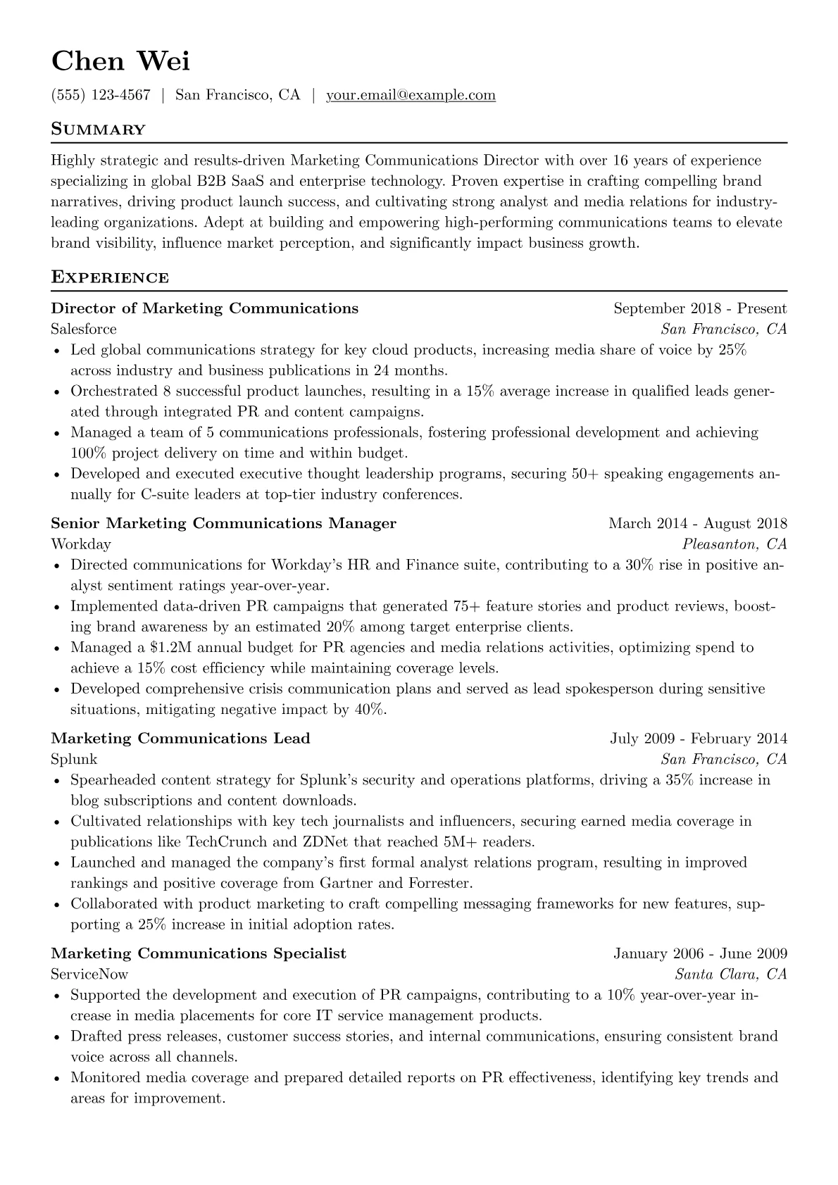 B2B SaaS Tech version - Page 1