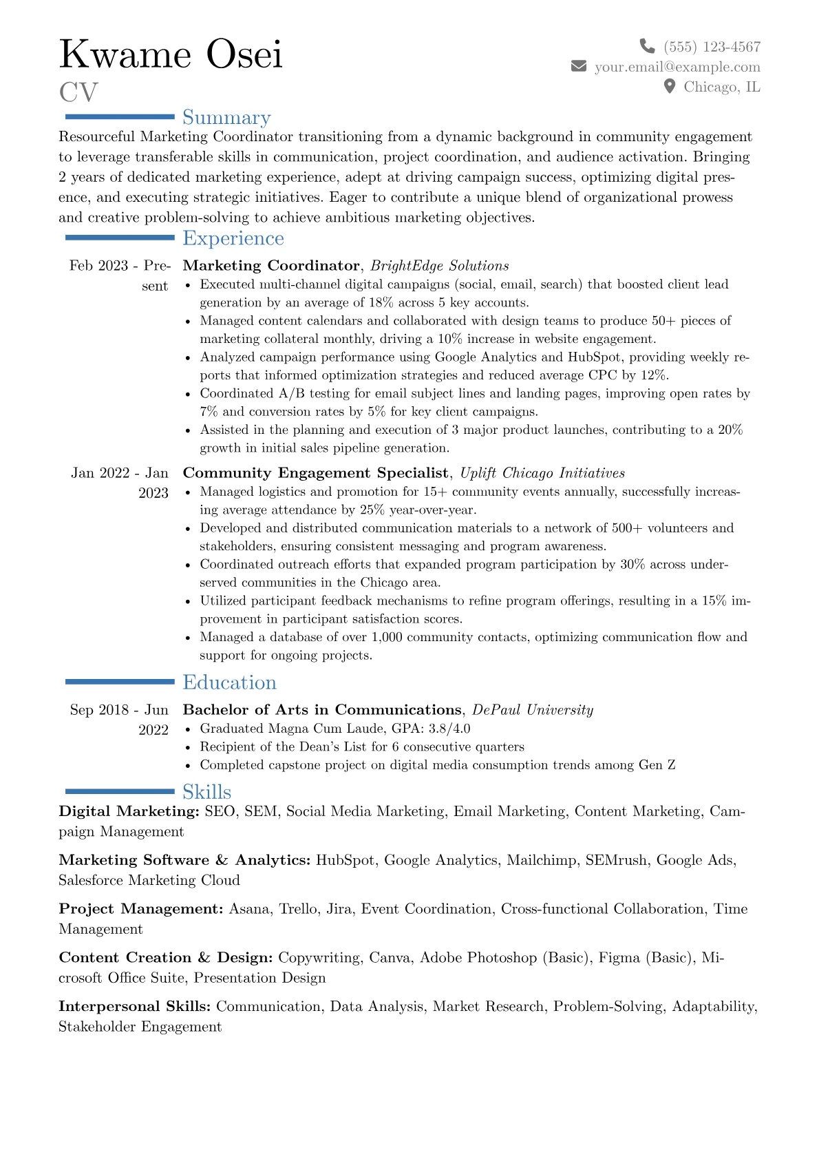 Career changer version - Page 1