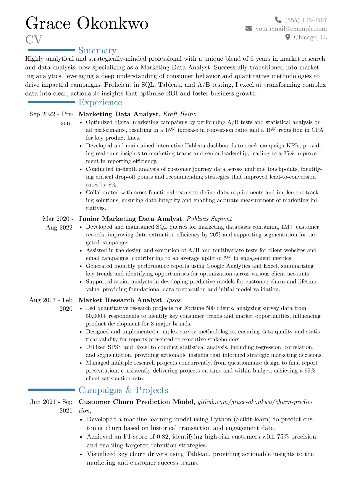 Career changer version - Page 1