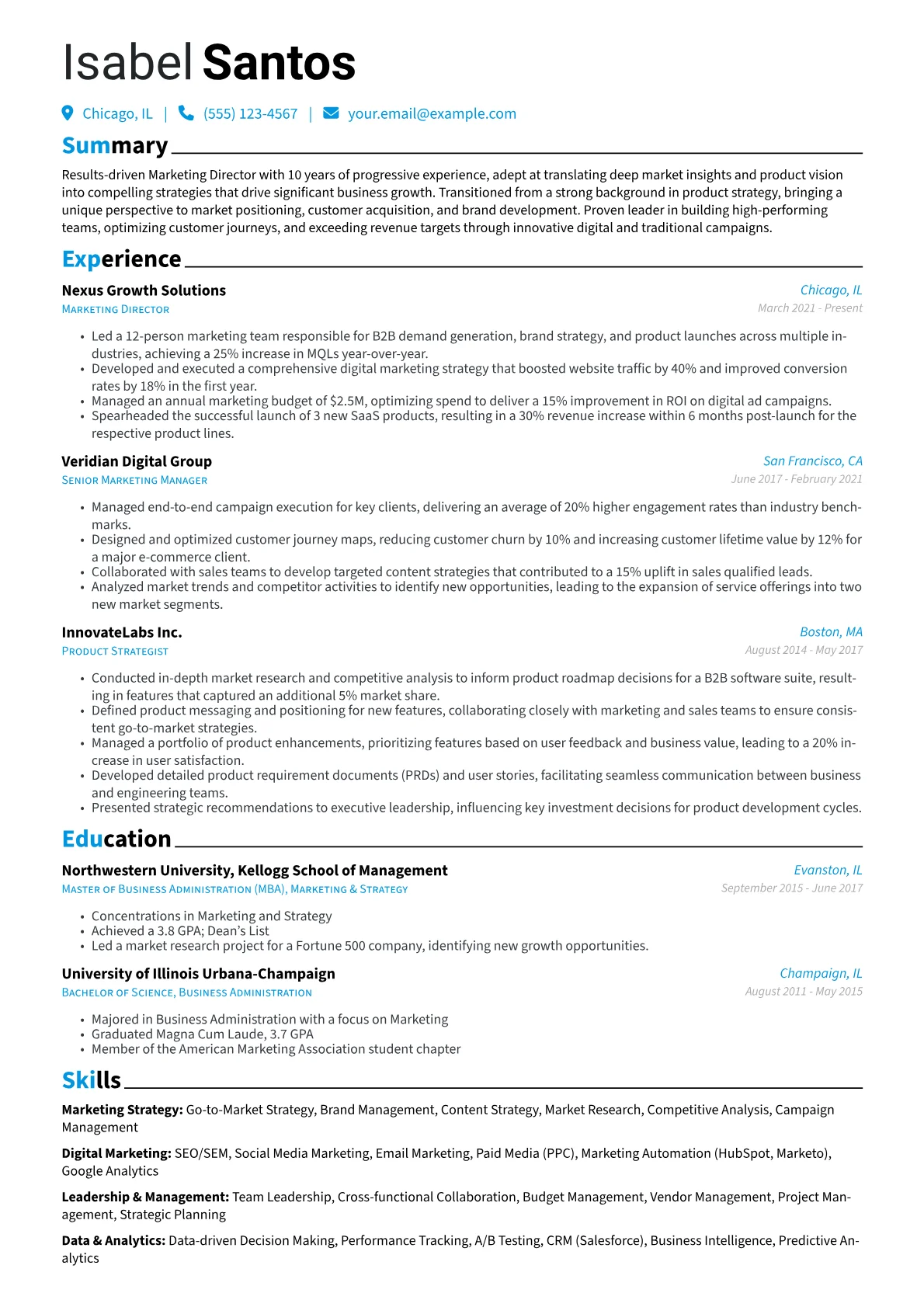 Career changer version - Page 1