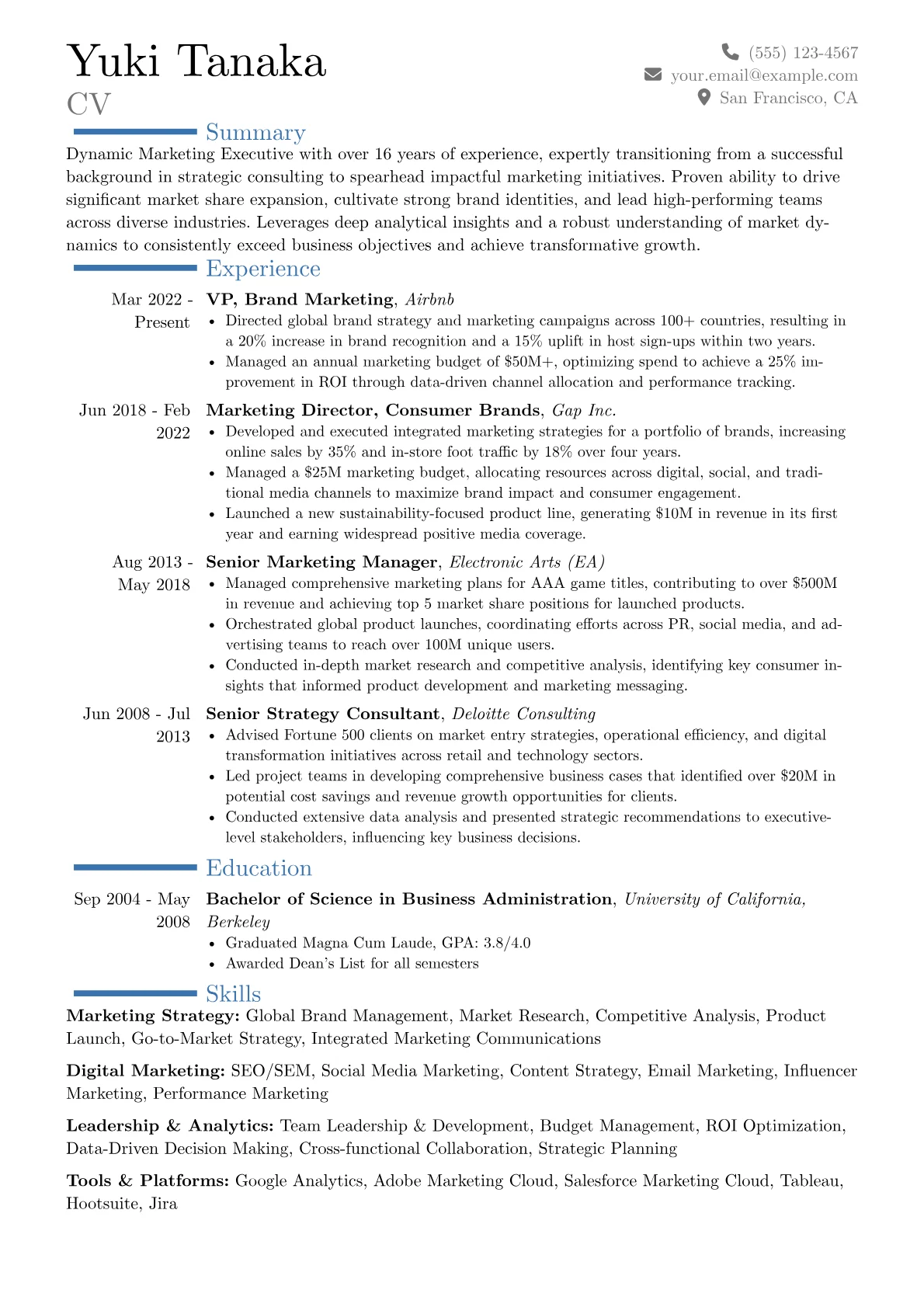Career changer version - Page 1