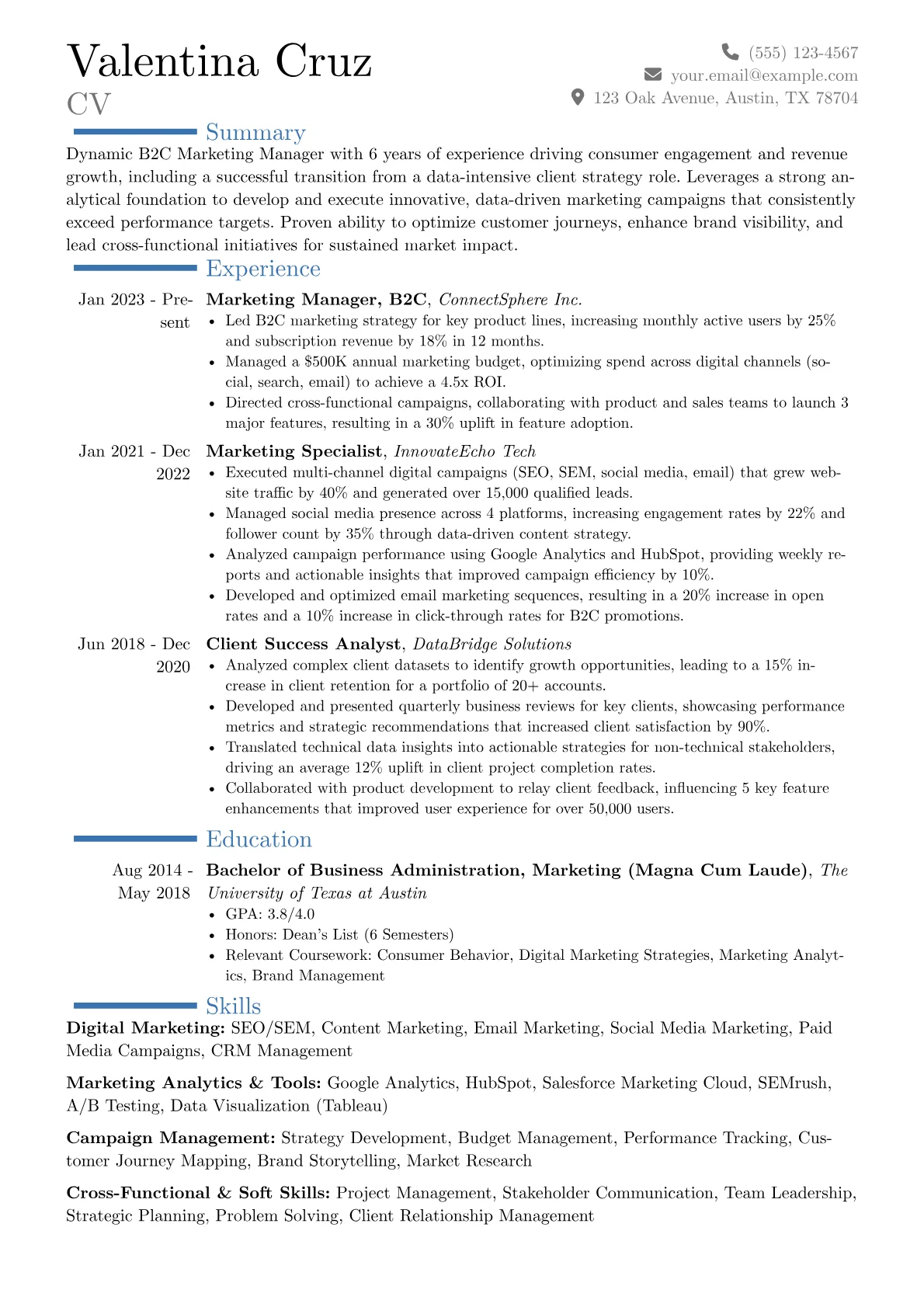 Career changer version - Page 1