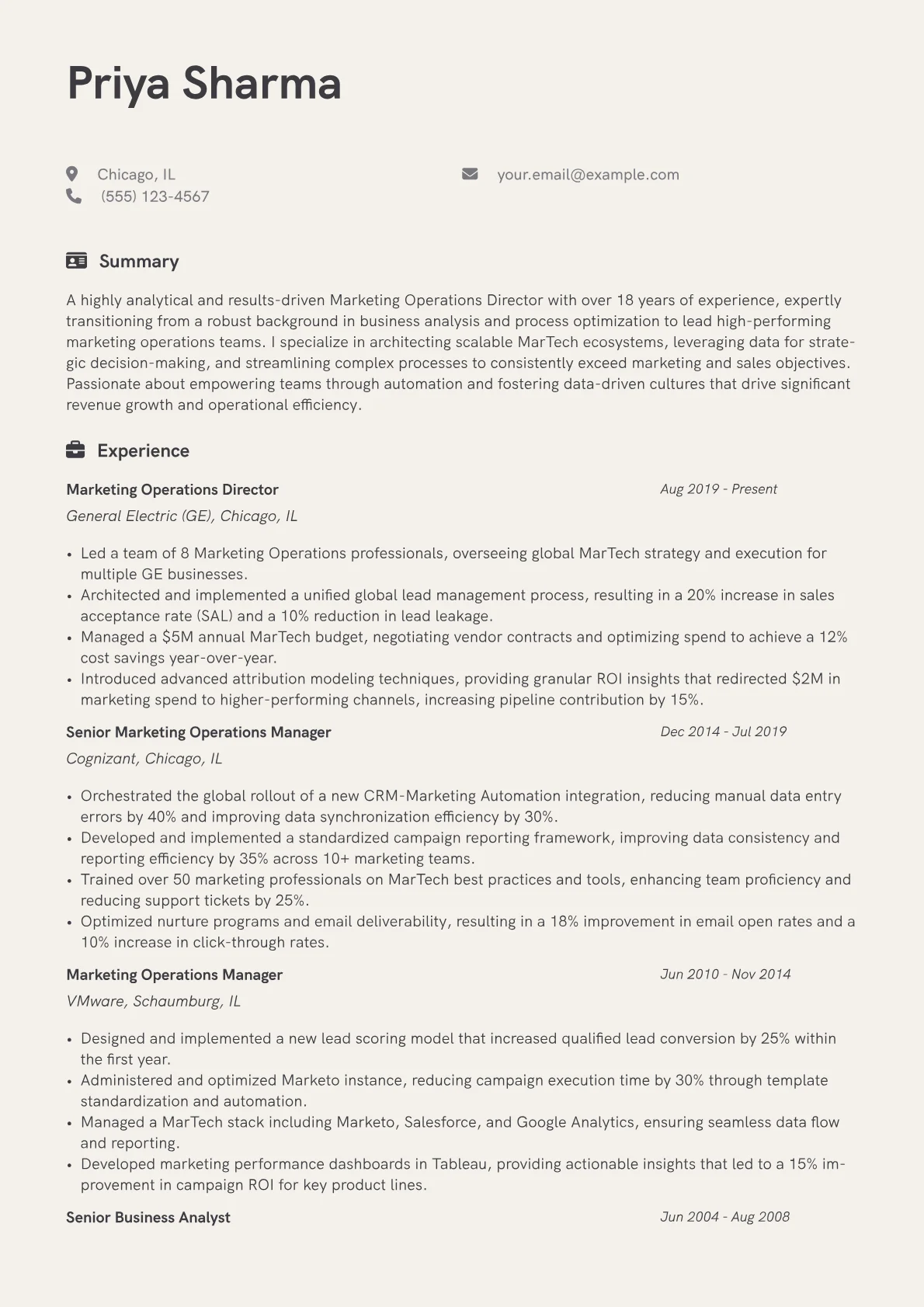 Career changer version - Page 1
