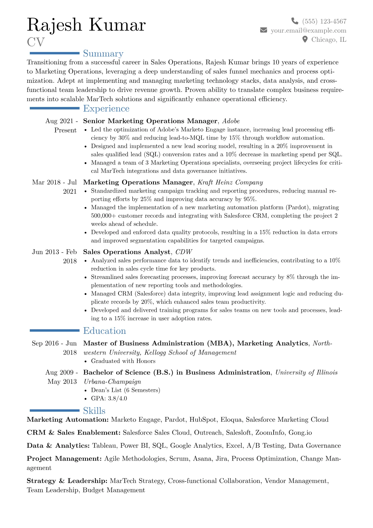 Career changer version - Page 1