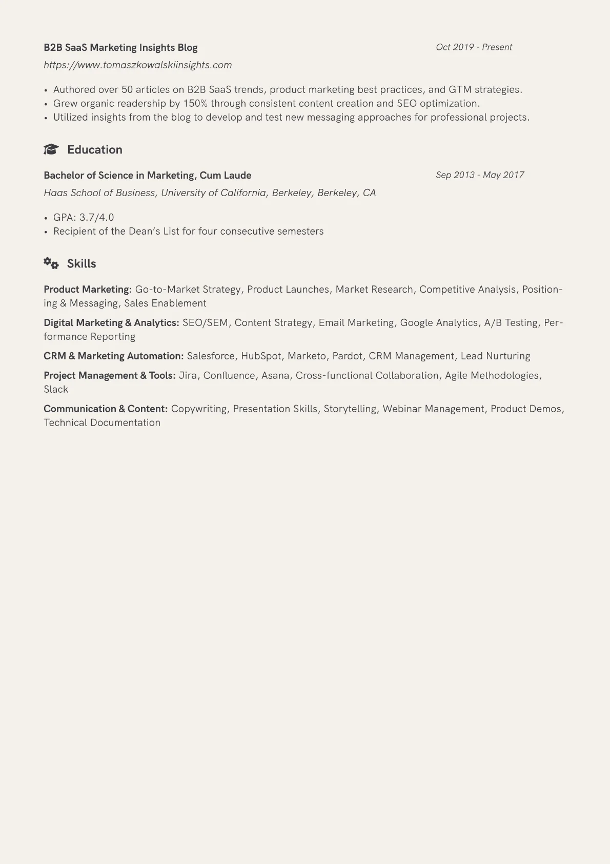 B2B Product Marketing version - Page 2