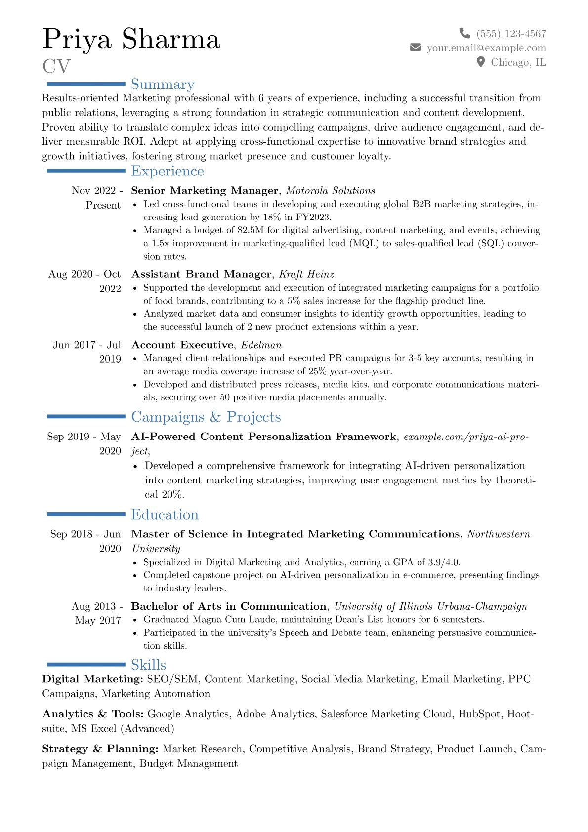 Career changer version - Page 1