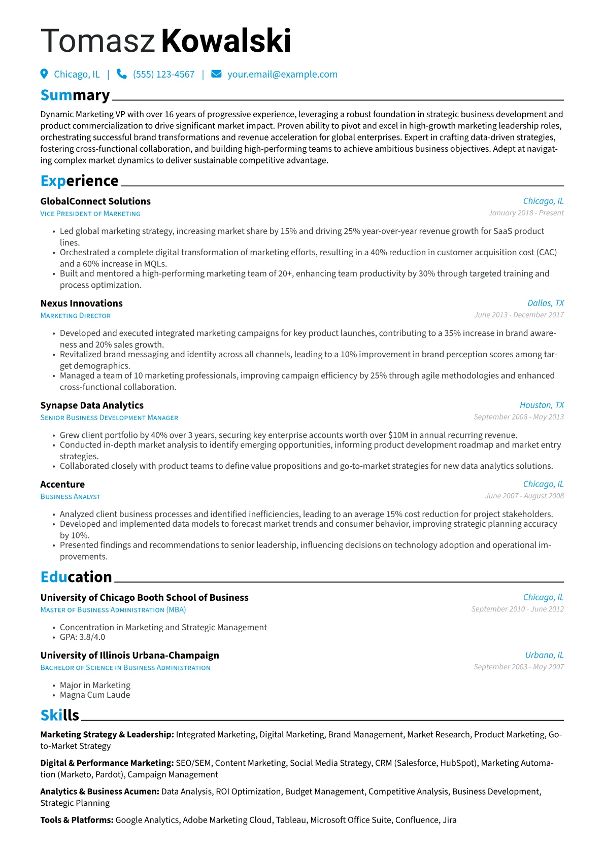 Career changer version - Page 1