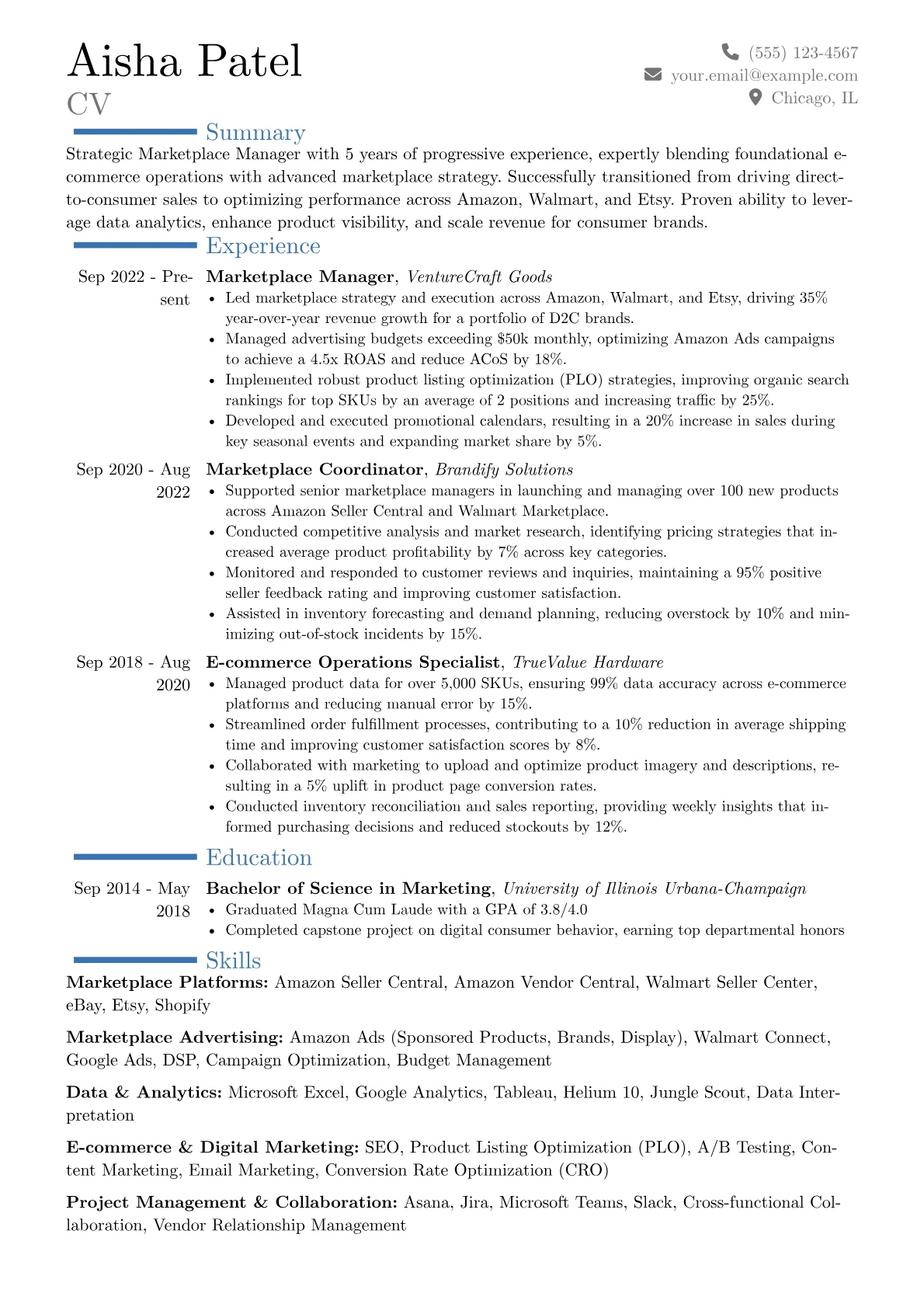 Career changer version - Page 1