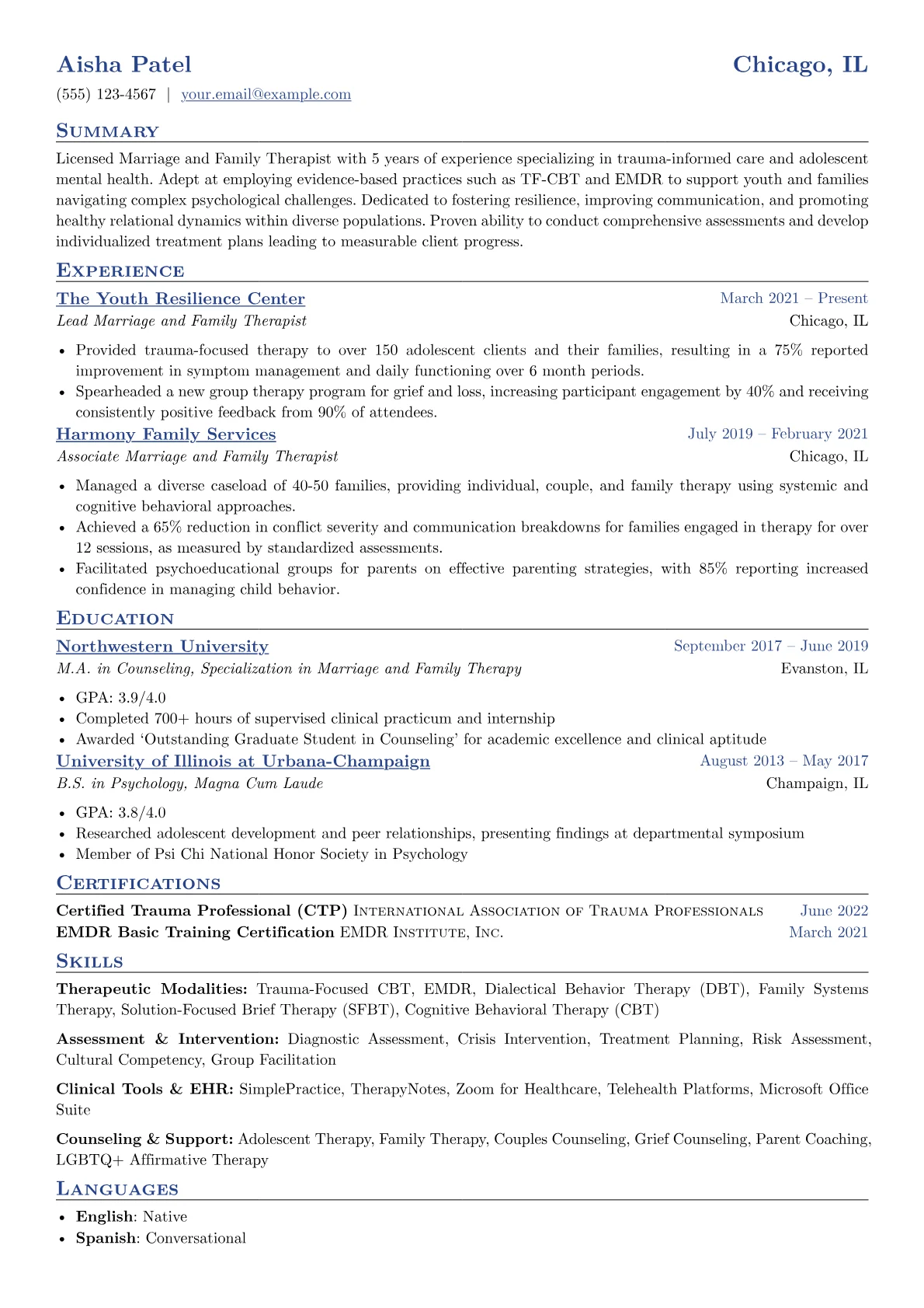 Marriage and Family version - Page 1