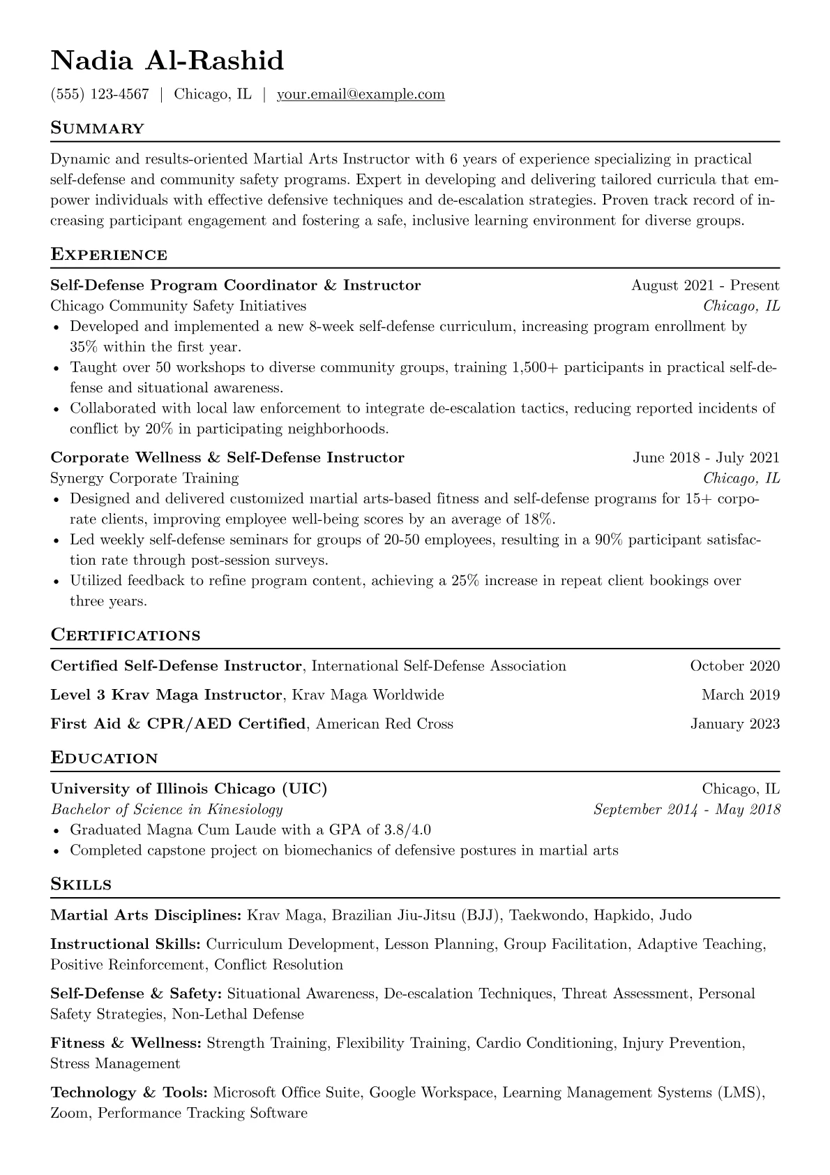 Self-Defense version - Page 1