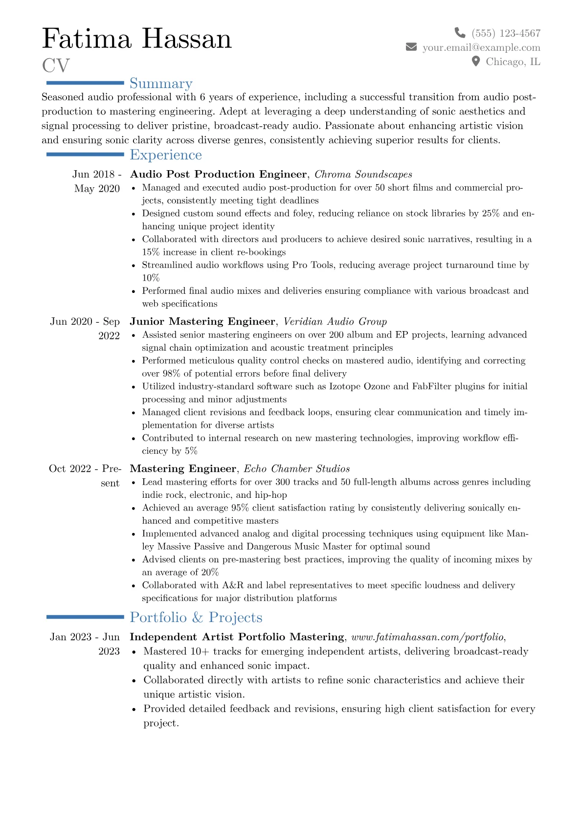 Career changer version - Page 1