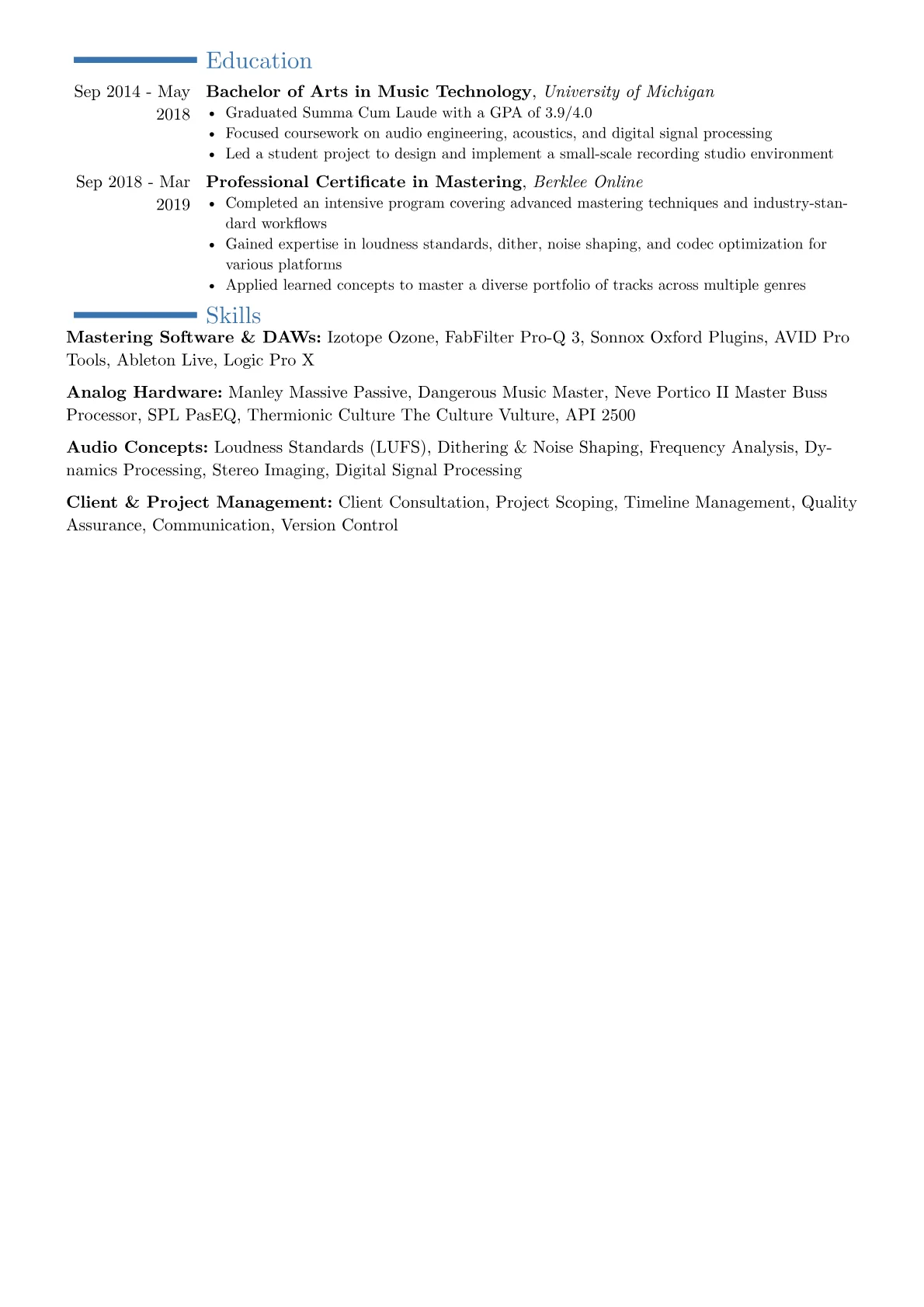 Career changer version - Page 2