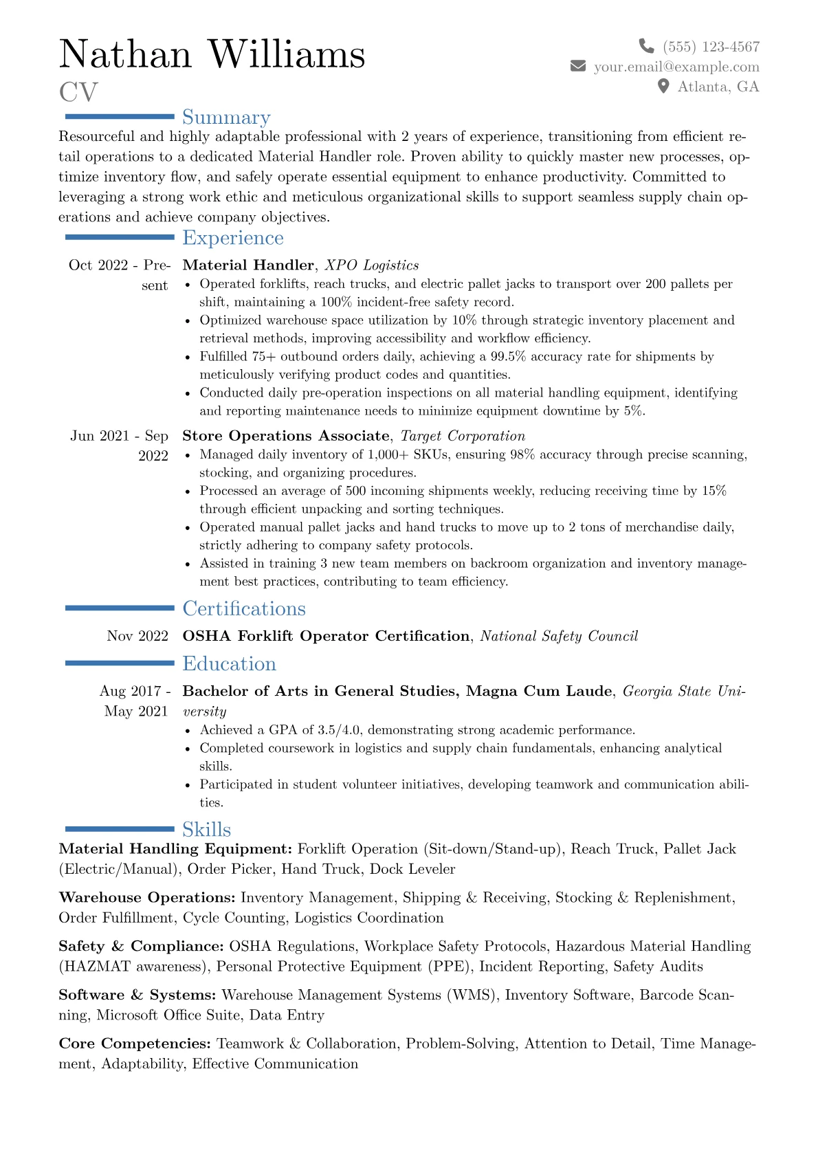 Career changer version - Page 1