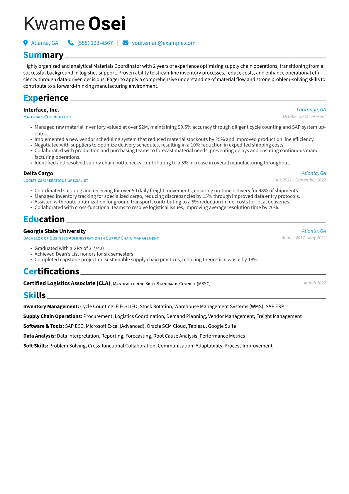 Career changer version - Page 1