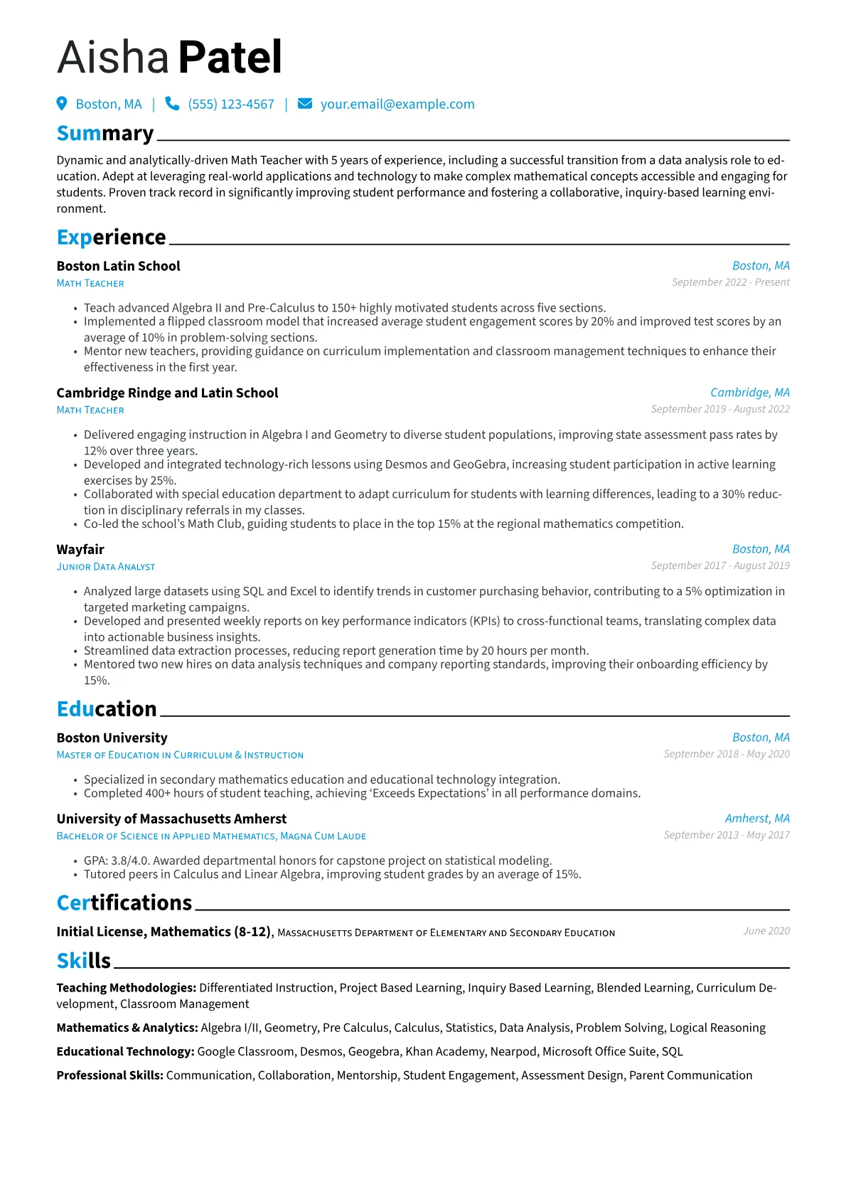 Career changer version - Page 1